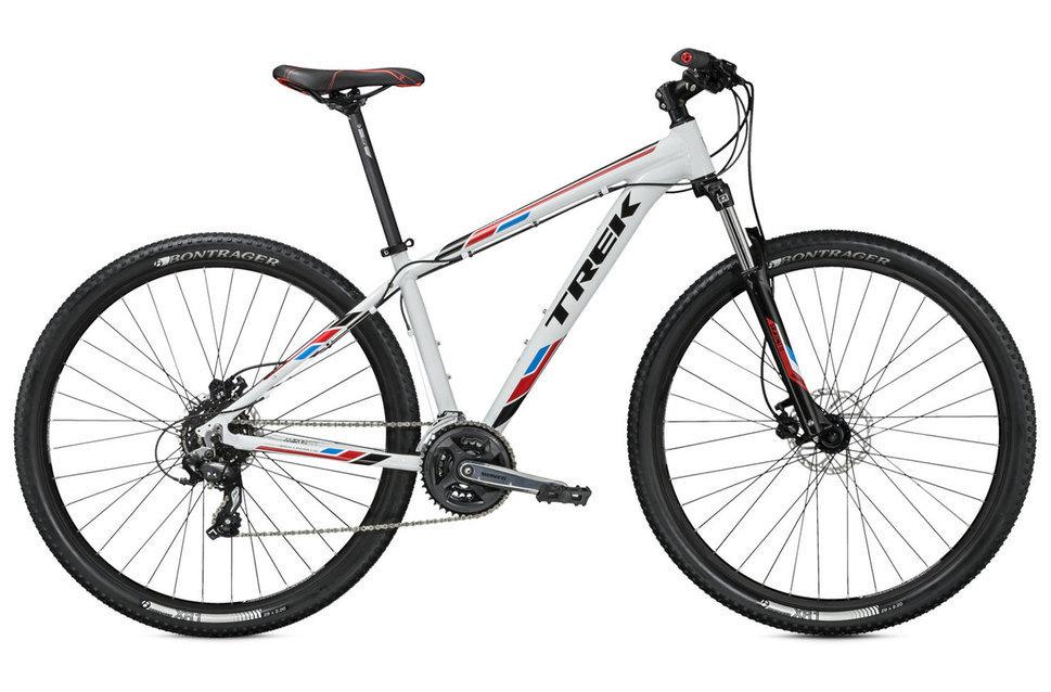 2015 Trek Marlin 6 White, Red, and Black