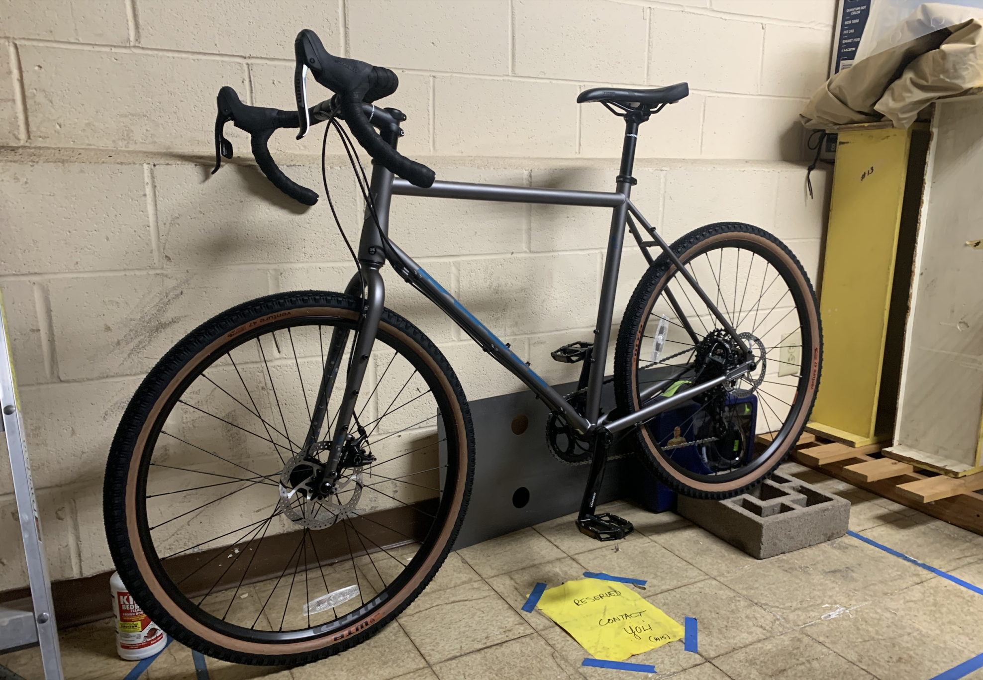 2021 Kona Rove DL Silver, gray or bare metal