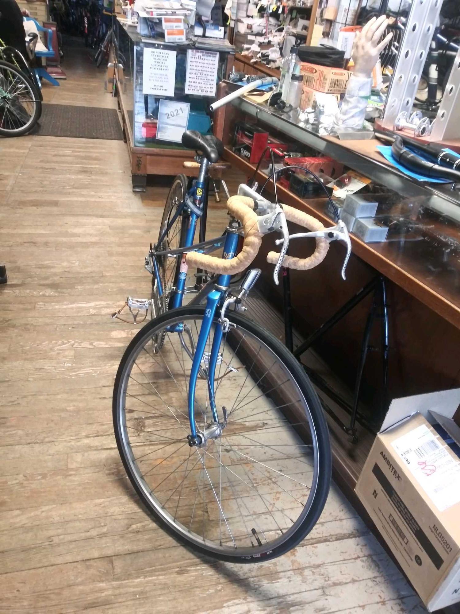 1984 Peugeot Carbolite 103 Blue and Orange