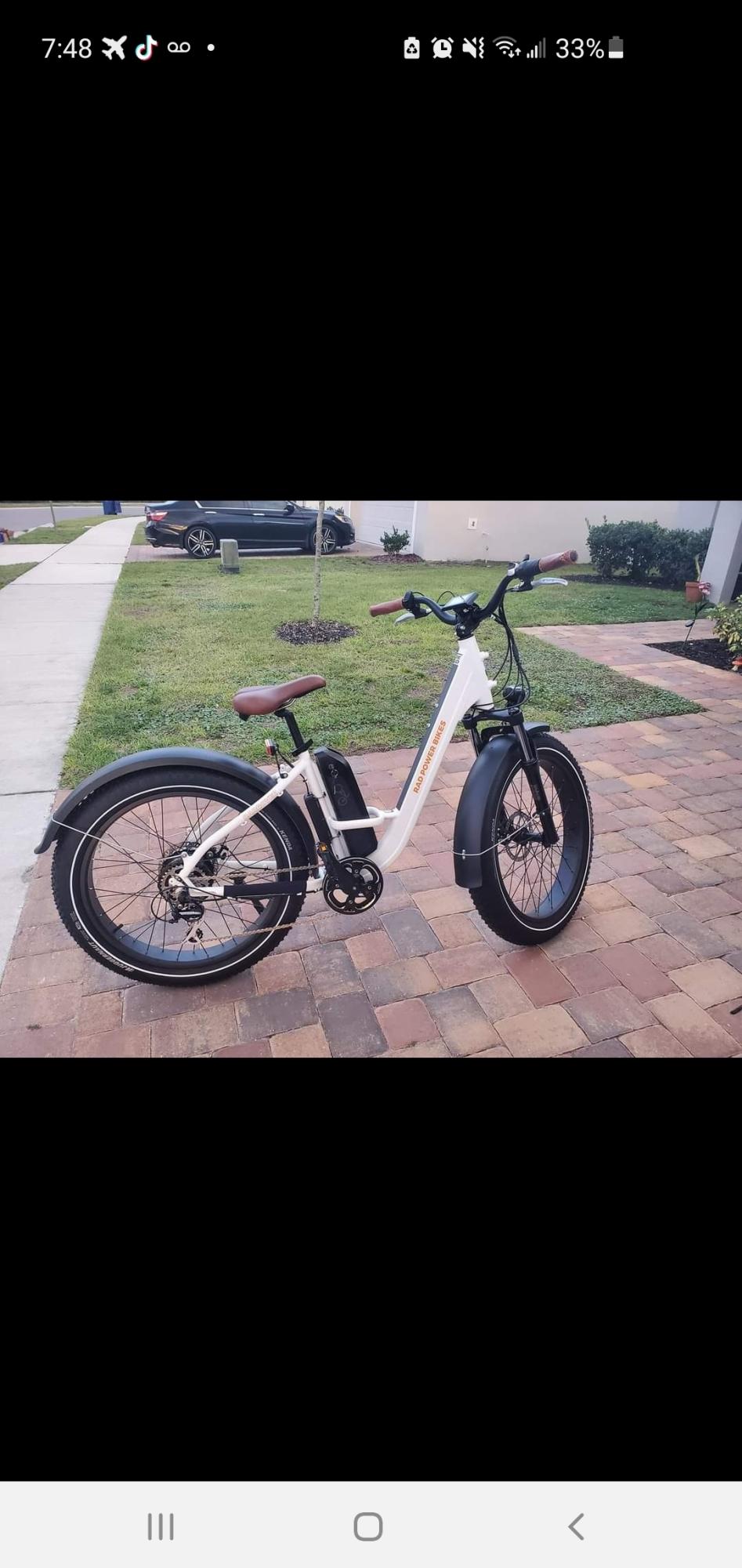 2021 Rad Power Bikes Rad Rover Step-Thru White