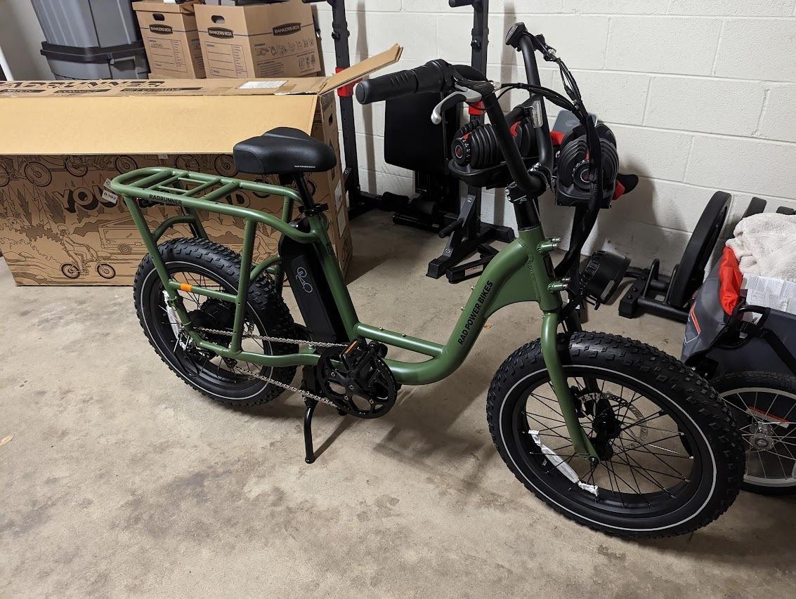 2022 Rad Power Bikes RadRunner 2 Green