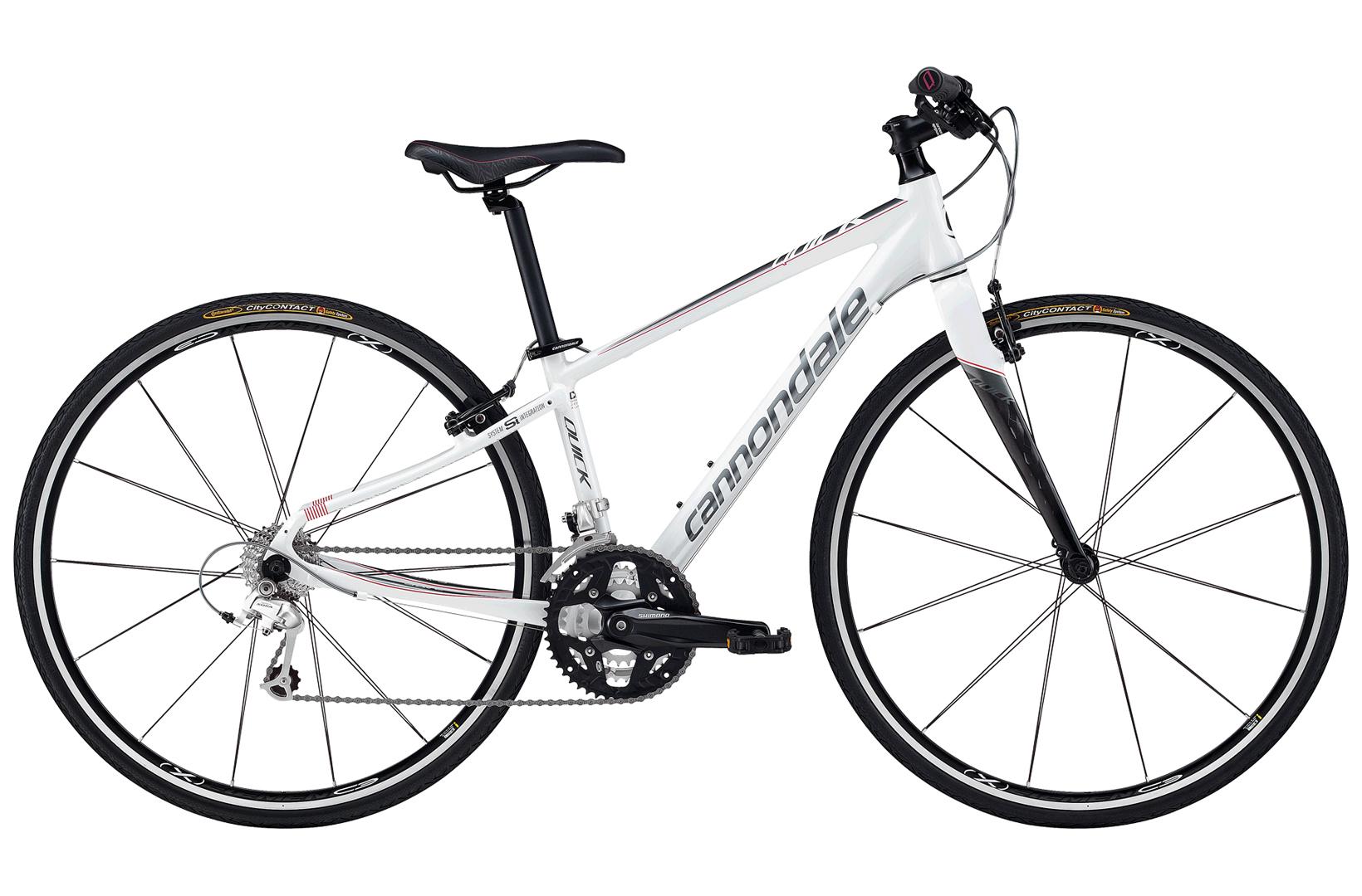 2012 Cannondale quick 5 White