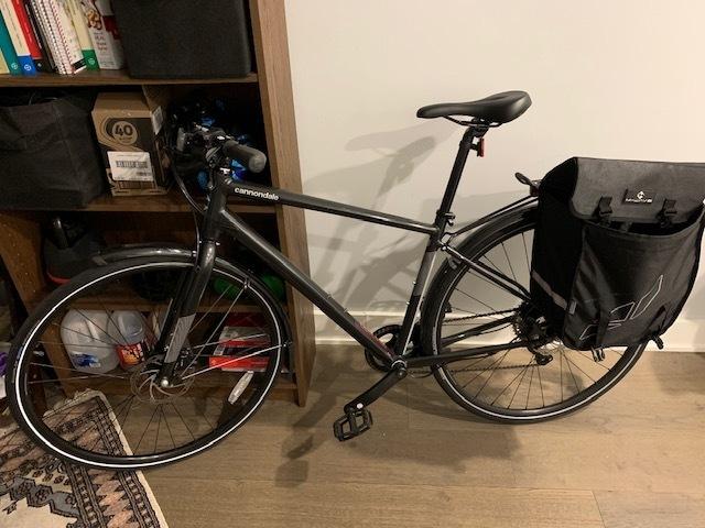 2020 Cannondale 700 M Quick Disc 4 GRA MD Black