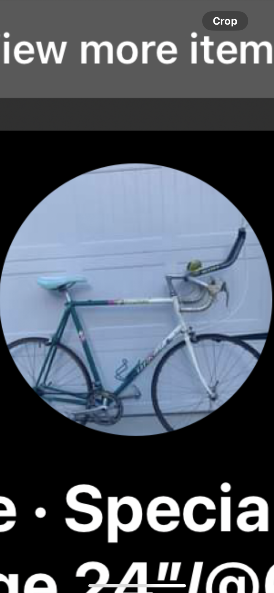 Other Vintage 80s Road Bike Teal and White