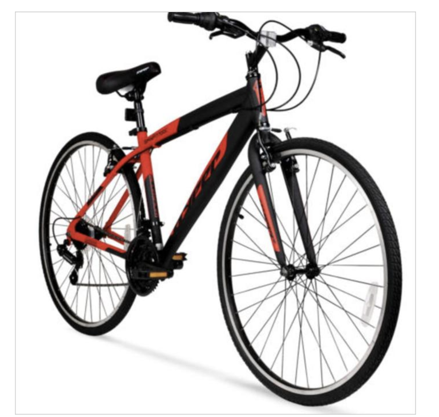 2017 Hyper Cross bike(Mountain bike with Skinny tires) Black and Red