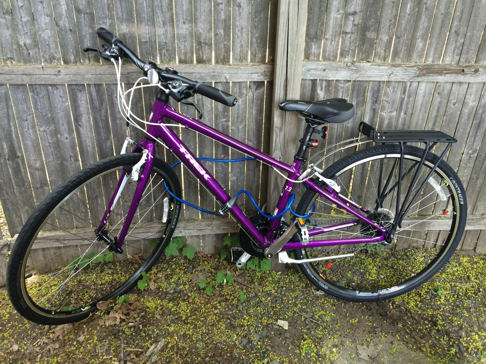 2015 Trek 7.2 FX WSD Purple