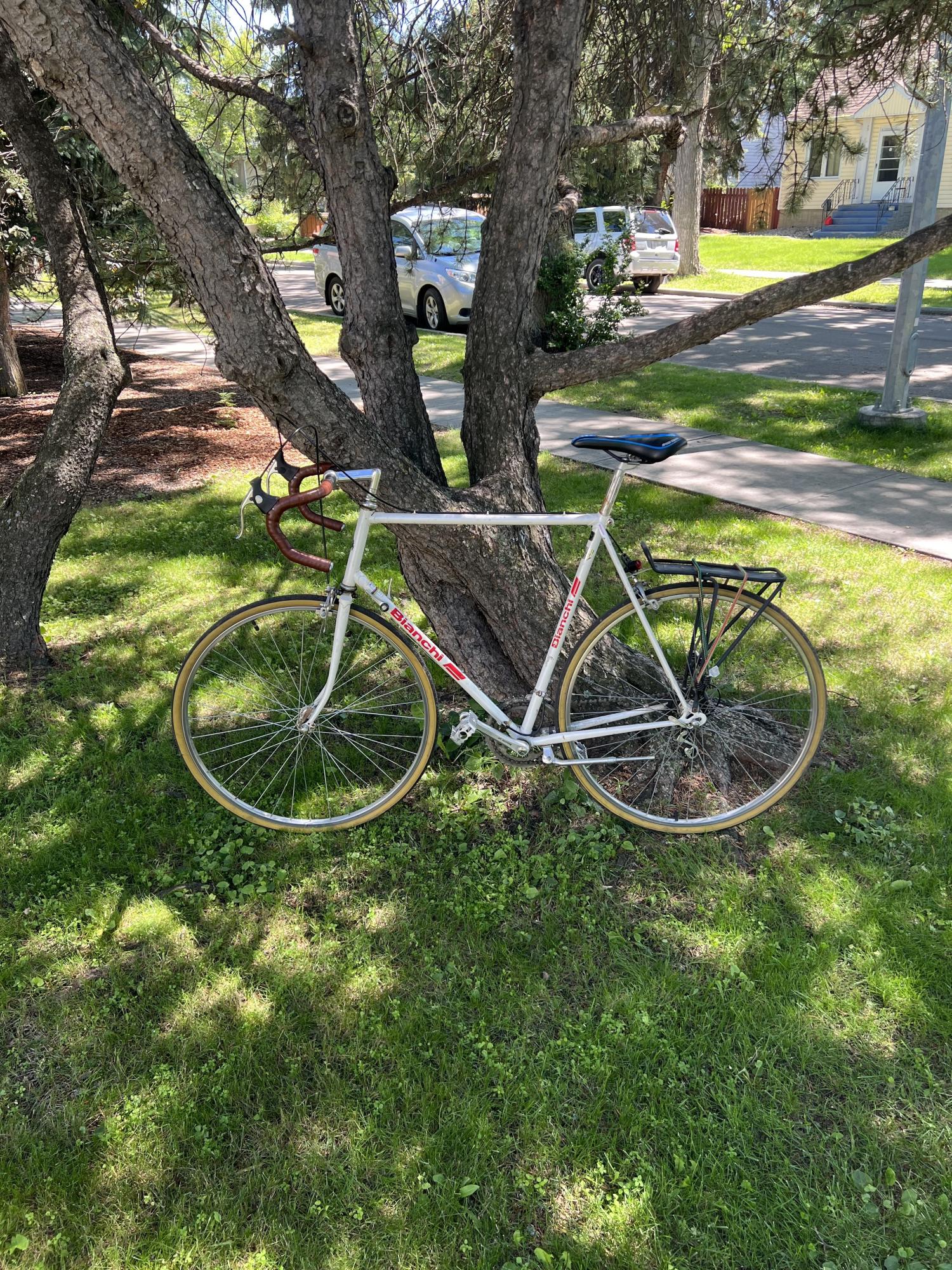 1976 Bianchi Bianchi road bike White and Red