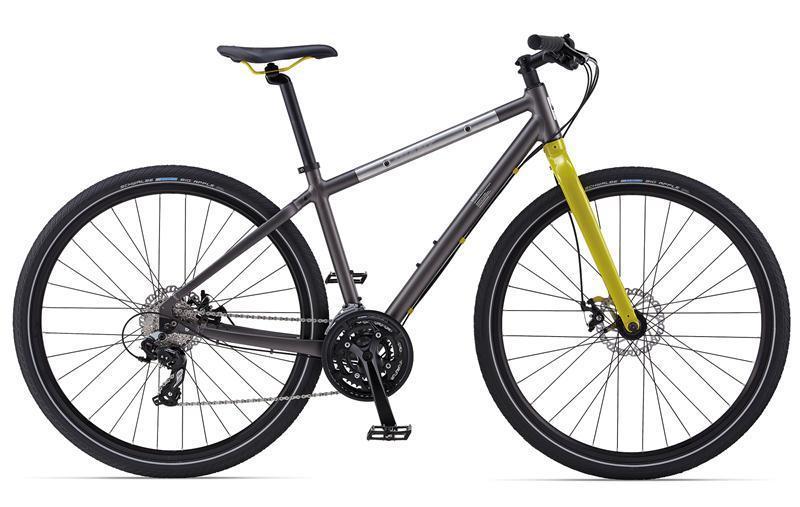 2013 Giant Seek 3 Silver or Gray and Yellow or Gold