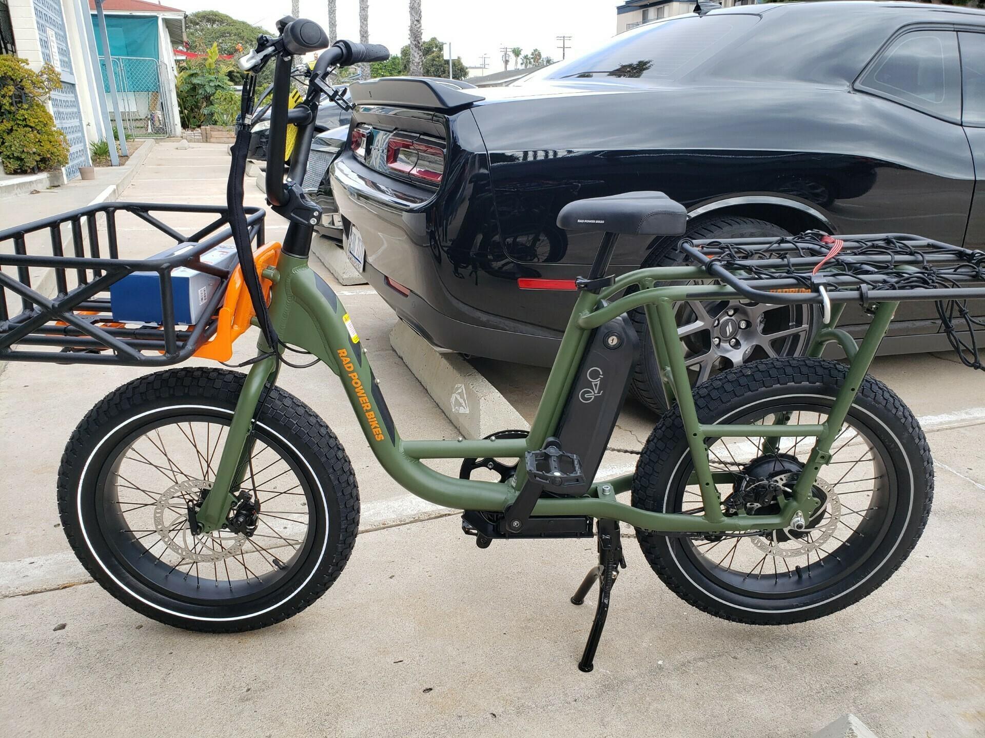 2021 Rad Power Bikes Roadrunner utility ebike Green