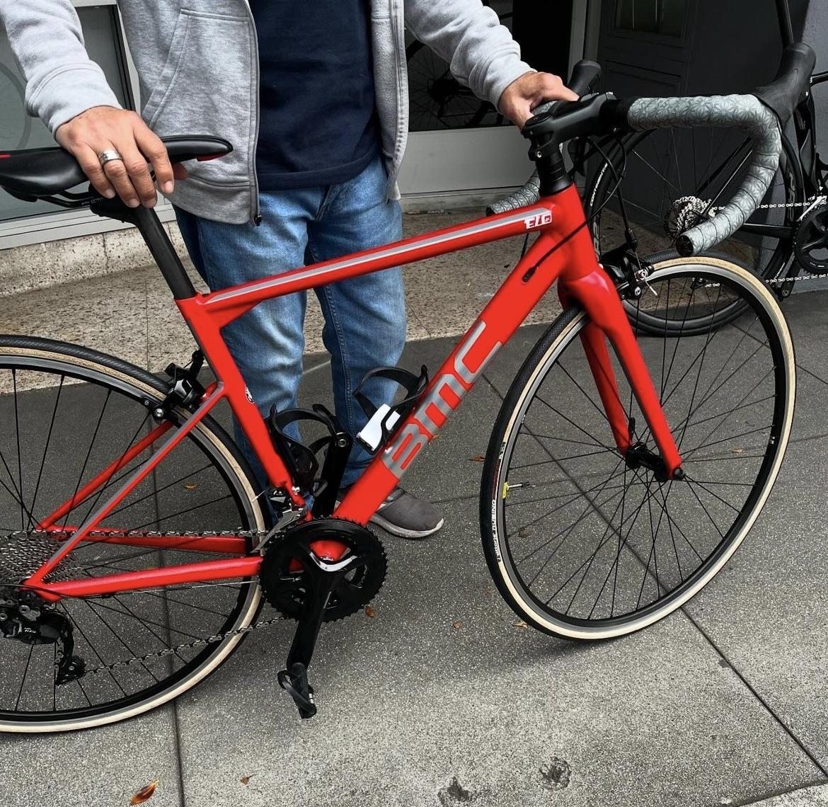 2020 BMC Teammachine ALR One Red 47 Red