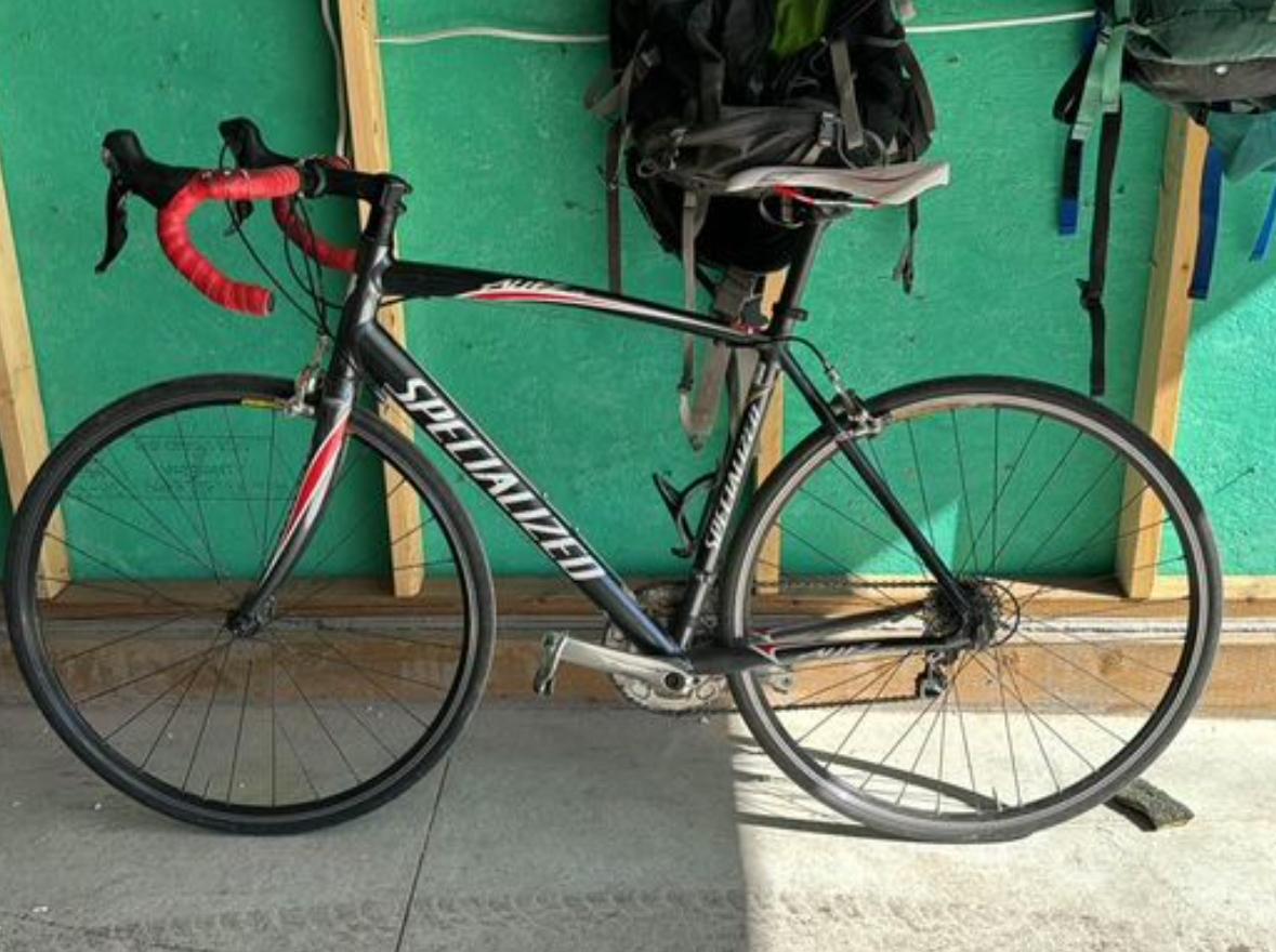 2012 Specialized Allez Sport Compact Black and Red