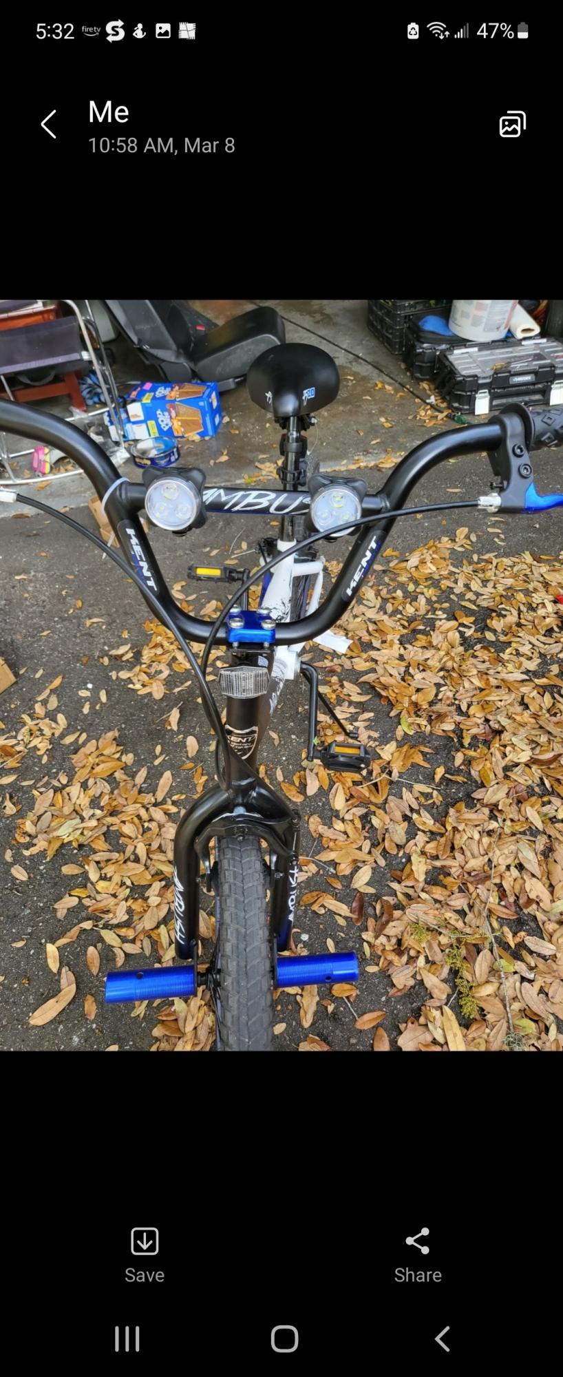 Kent Ambush White and Blue