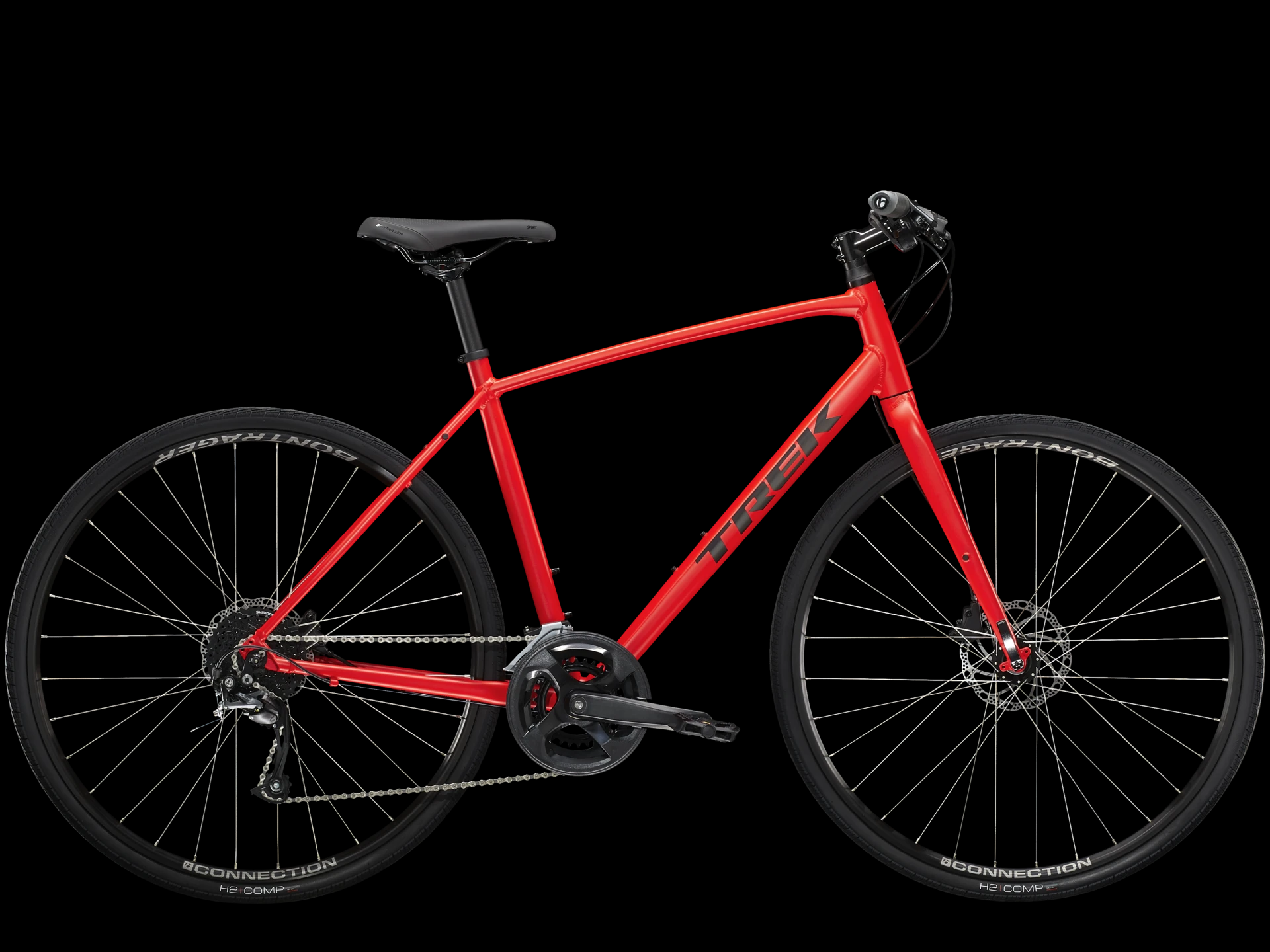 2024 Trek Alpha Gold Aluminum, DuoTrap S compat... Red