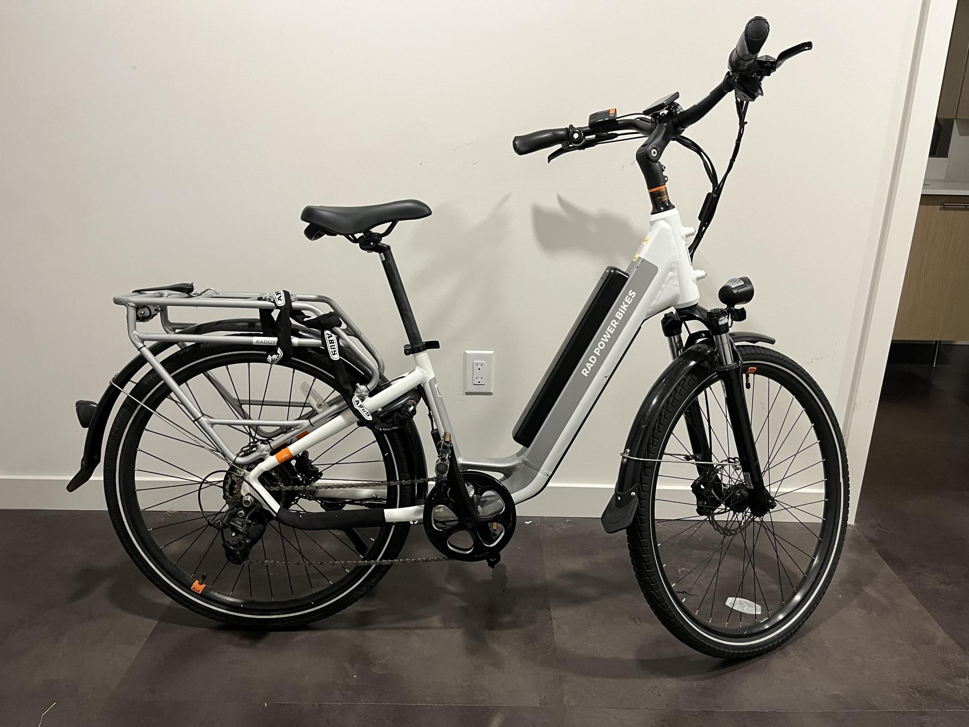 2021 Rad Power Bikes RadCity5 Plus White