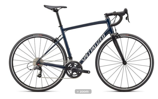 2022 Specialized Allez E5 Elite Road Bike 2022 Silver, gray or bare metal