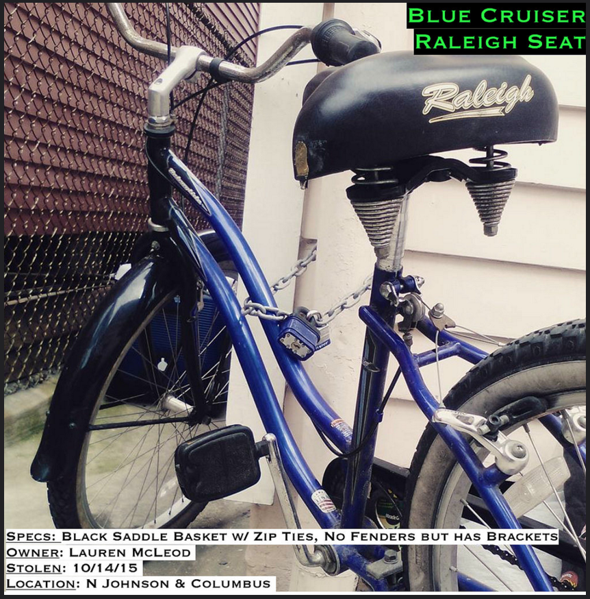 Raleigh Cruiser Blue