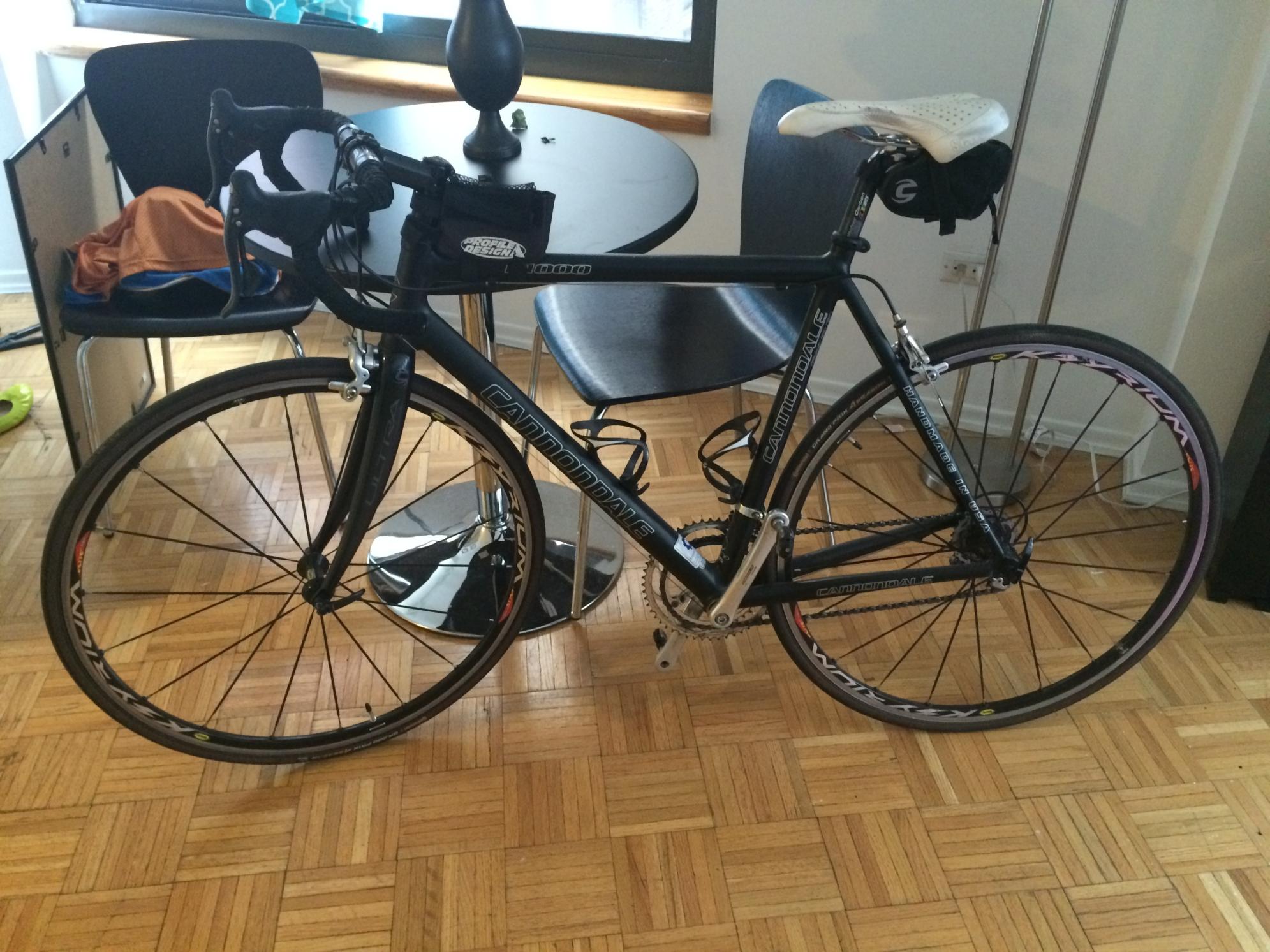 2012 Cannondale 54cm Black