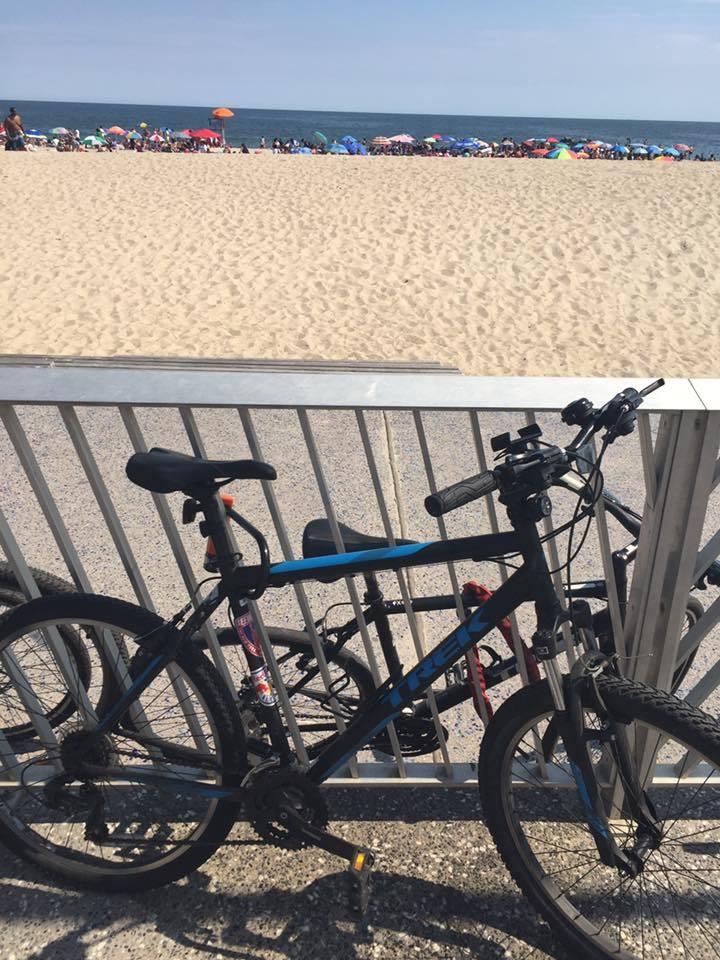 2017 Trek 820 Black and Blue