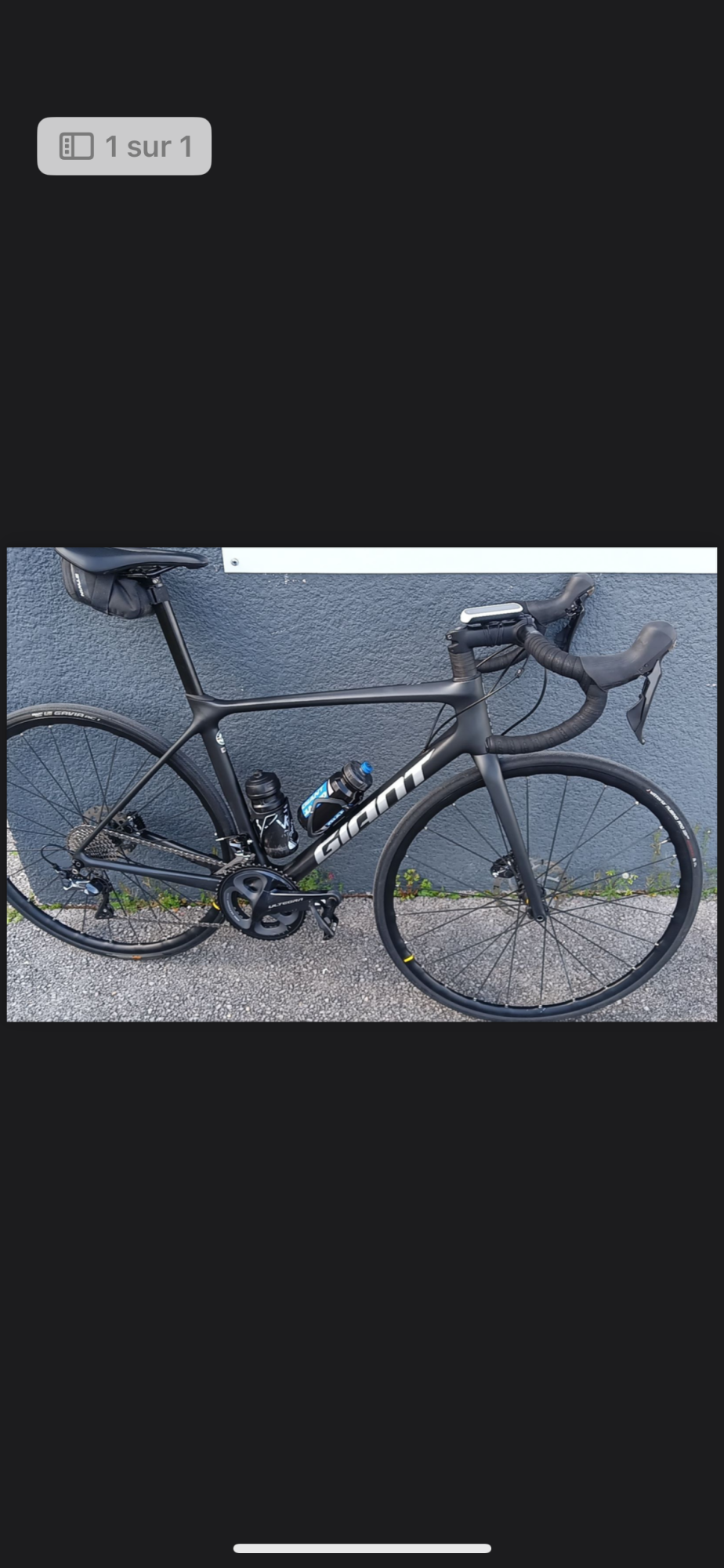 2021 Giant Giant tcr adv1 disc pro 2021 Black