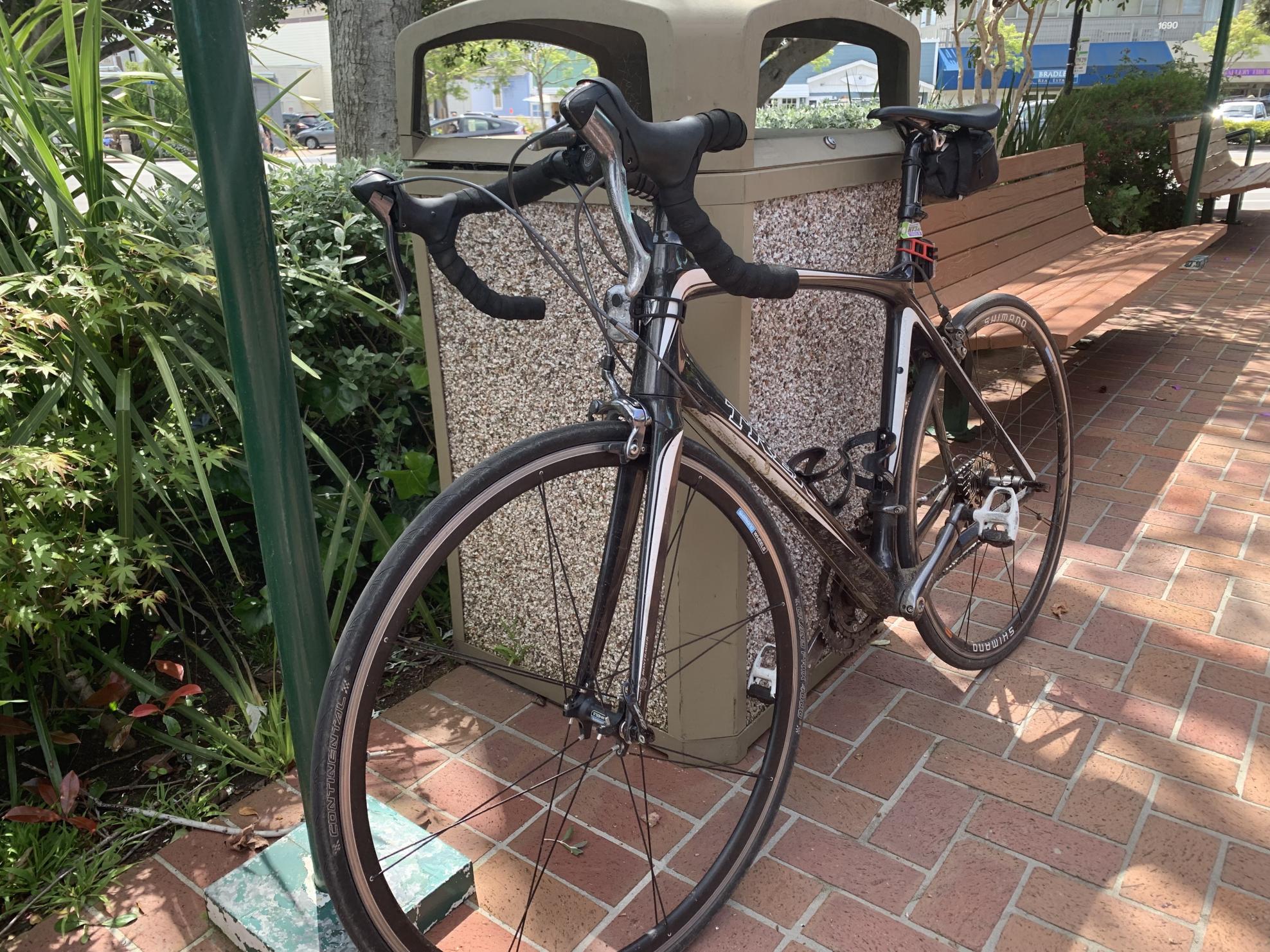 2007 Trek Madone SL 5.2 Silver, gray or bare metal