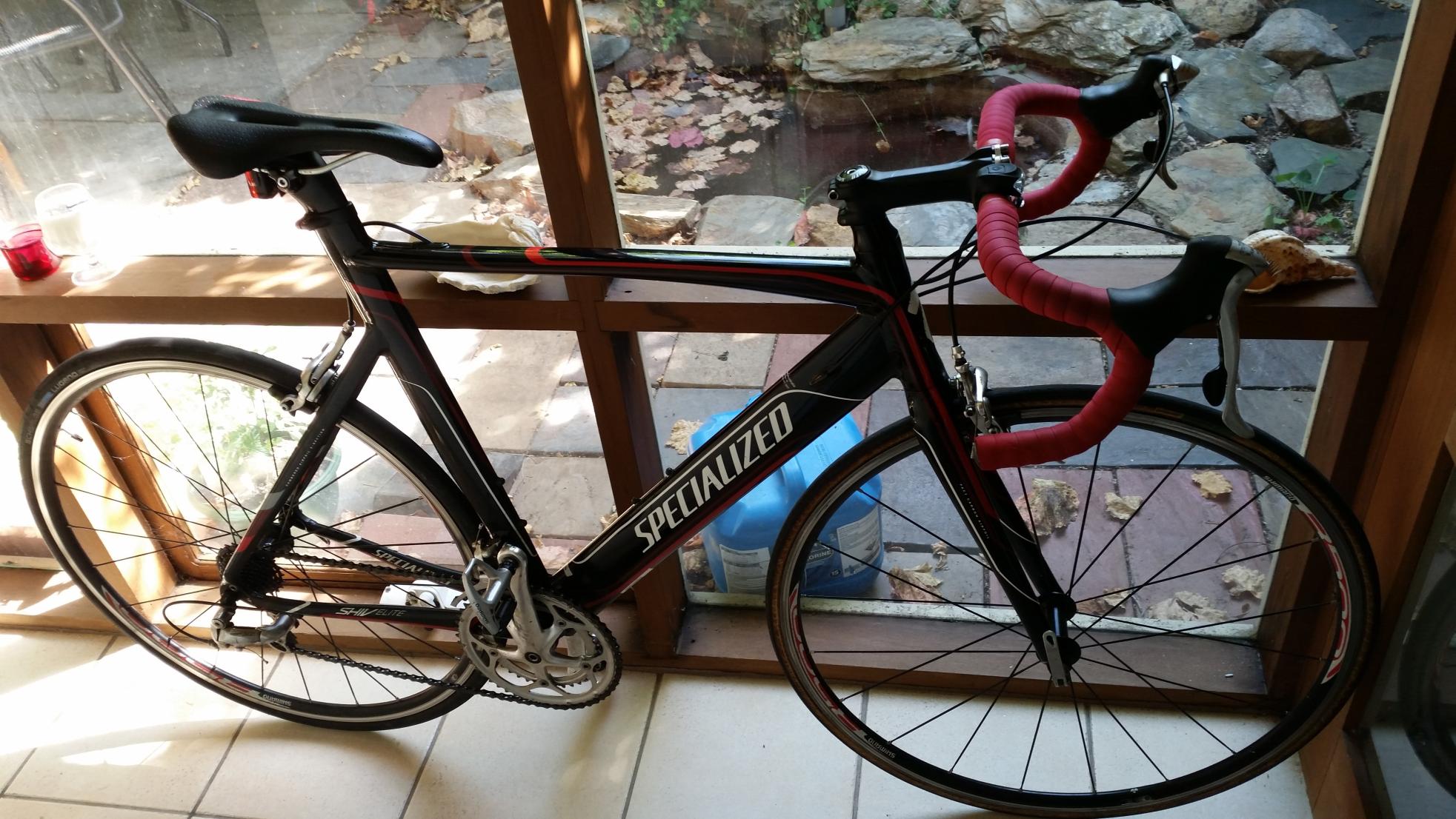 2013 Specialized Shiv Elite Apex Mid-Compact Black