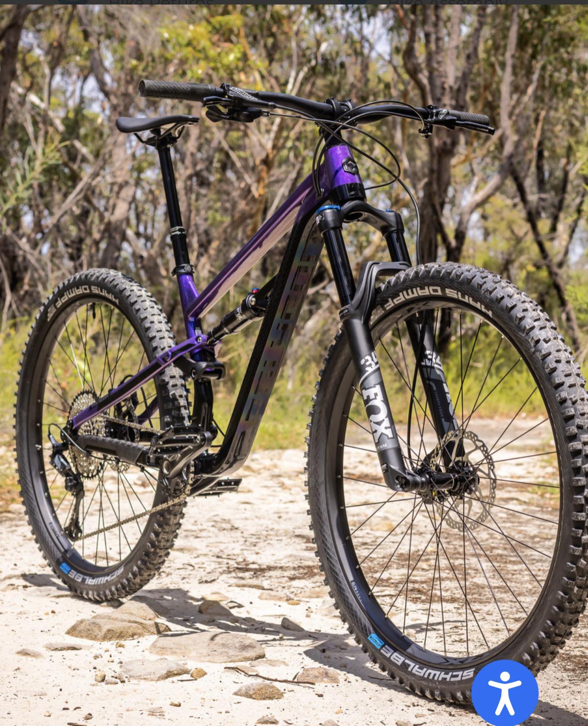 2023 Polygon Siskiu T8 Purple and Black