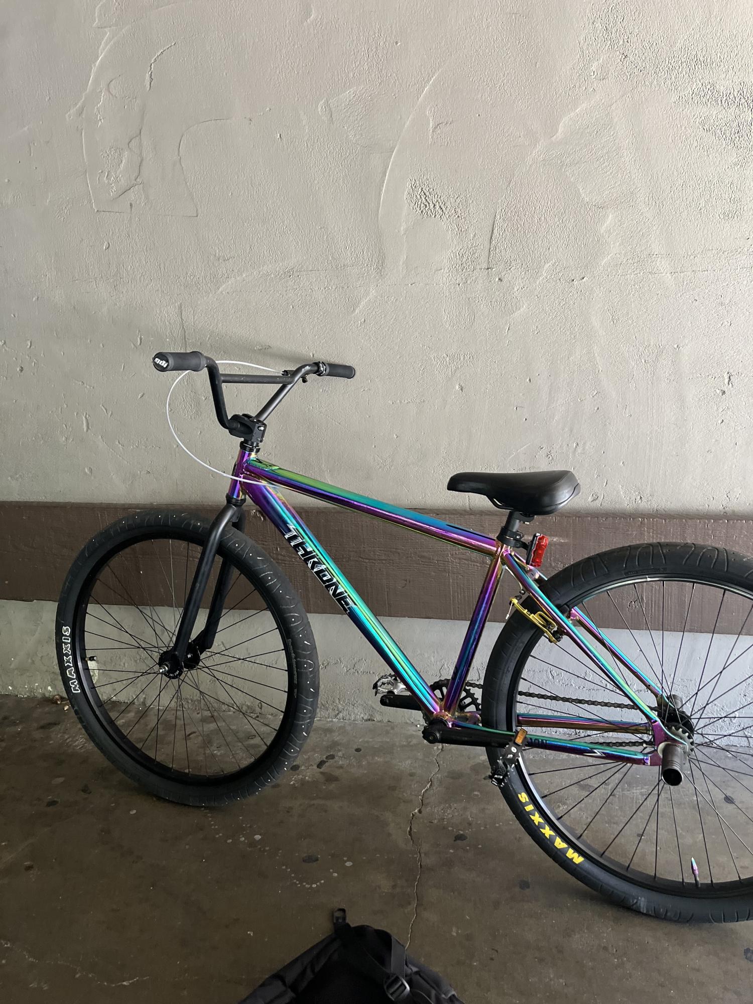 2019 Throne Cycles Tig Welded Alloy 6061-T6 Green, Purple, and Yellow or Gold