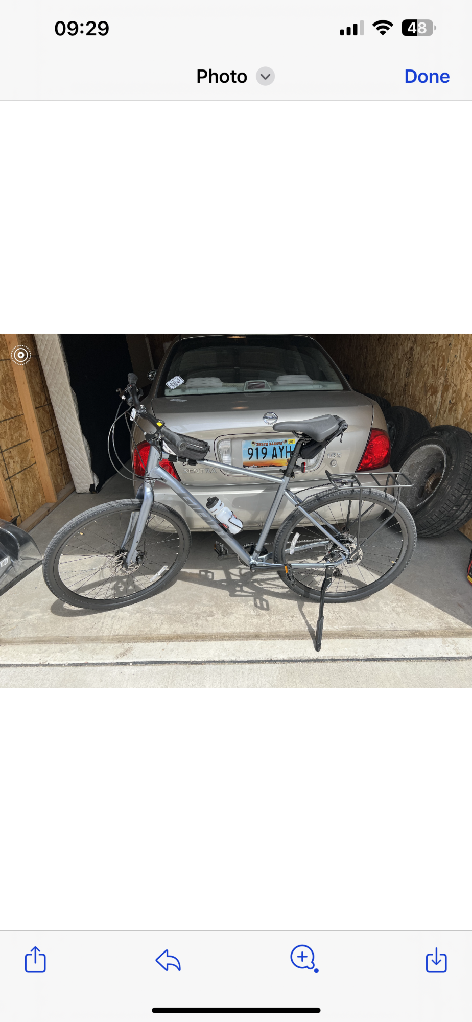 Giant Cypress Men's Silver, gray or bare metal