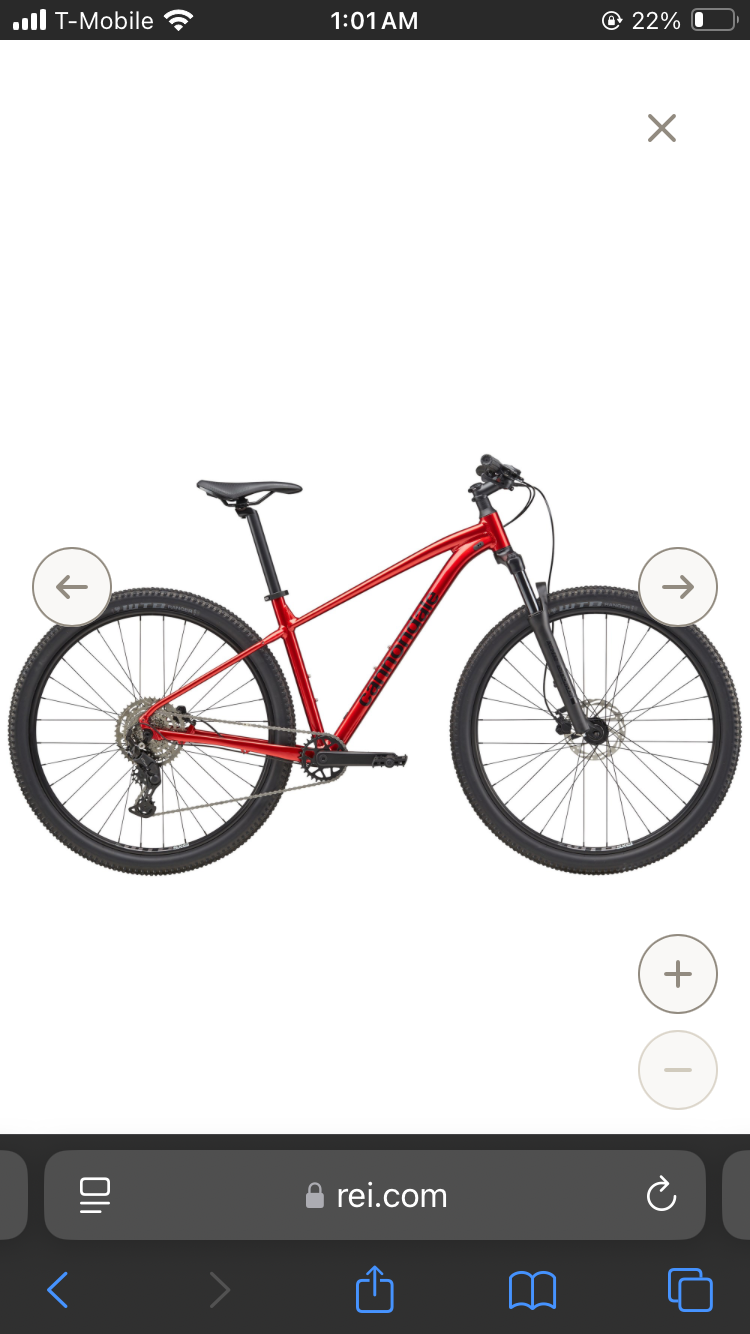 2025 Cannondale Smart form C3 alloy Red