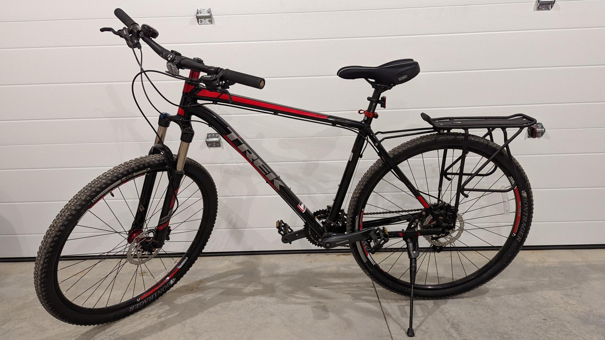 2014 Trek X-Caliber 7 Black and Red