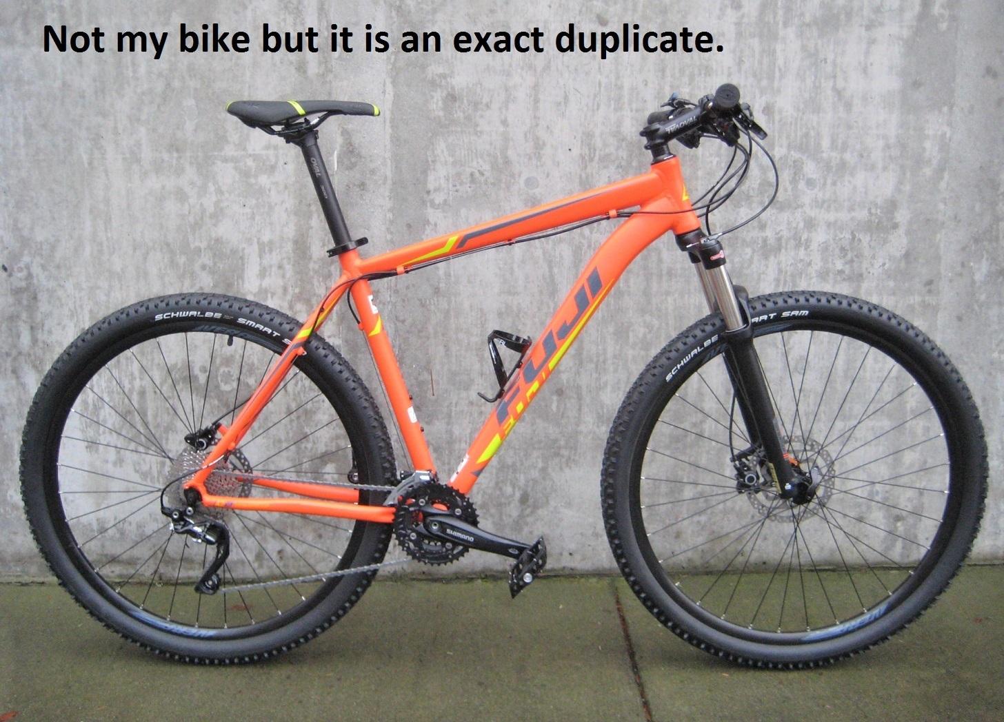 2015 Fuji Nevada 1.1 Orange