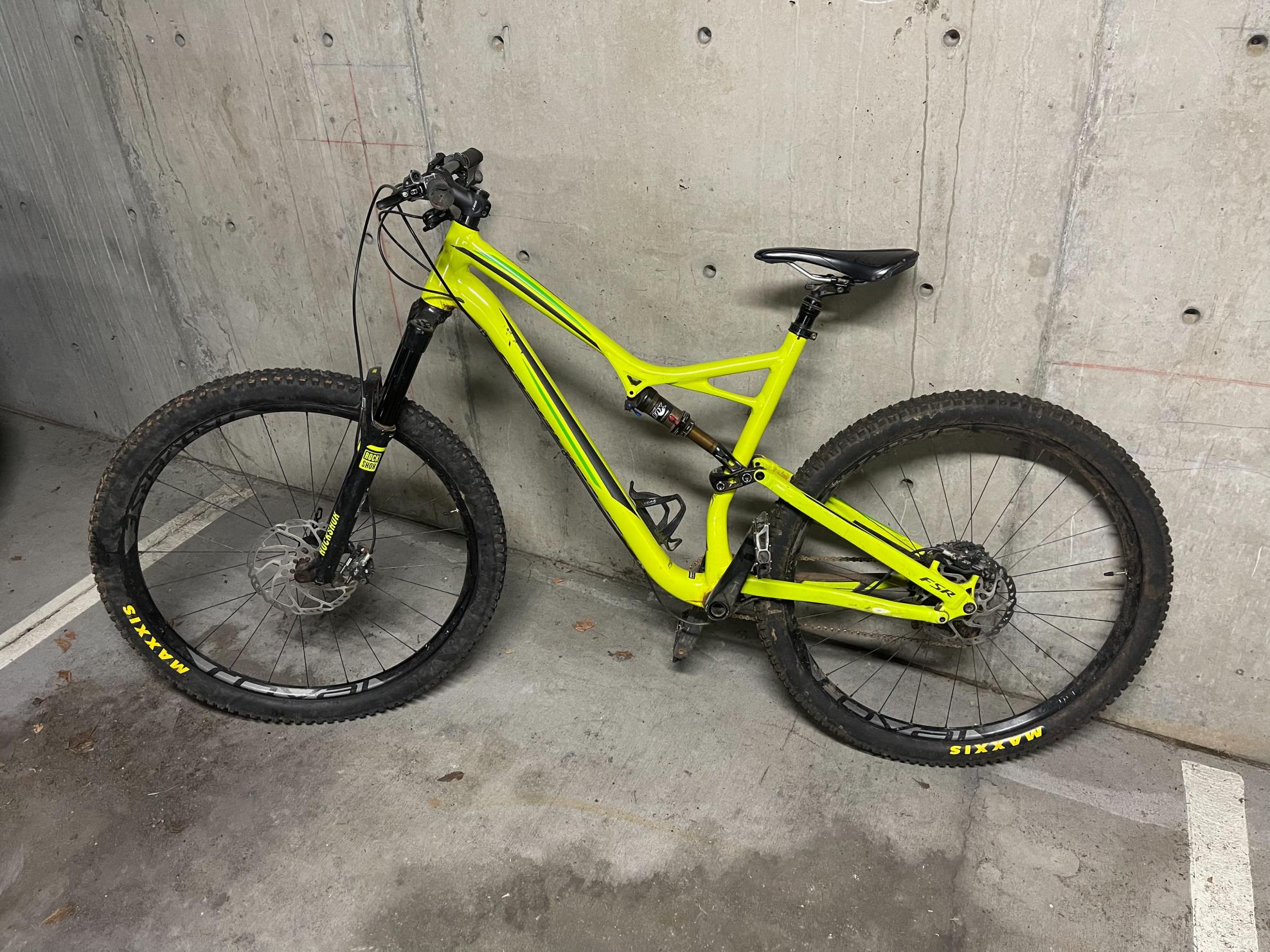 2017 Specialized Stumpjumper Green
