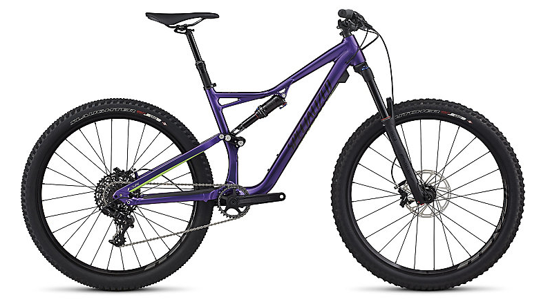 2017 Specialized StumpJumper FSR Comp Purple and Black