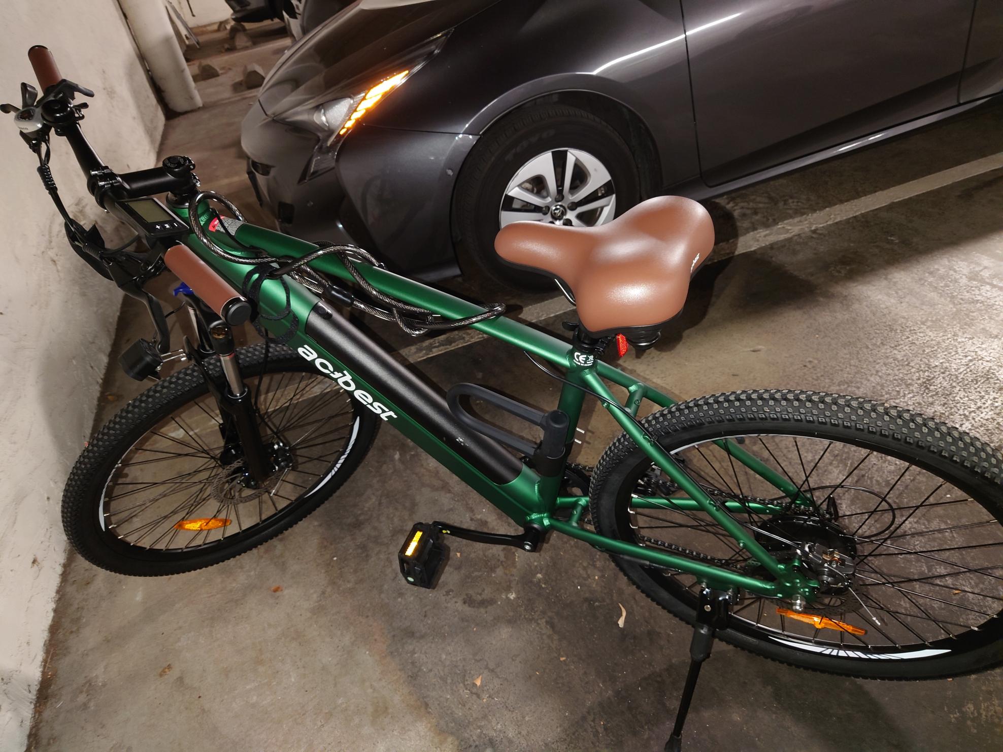 2024 Actbest Core electric bike Green