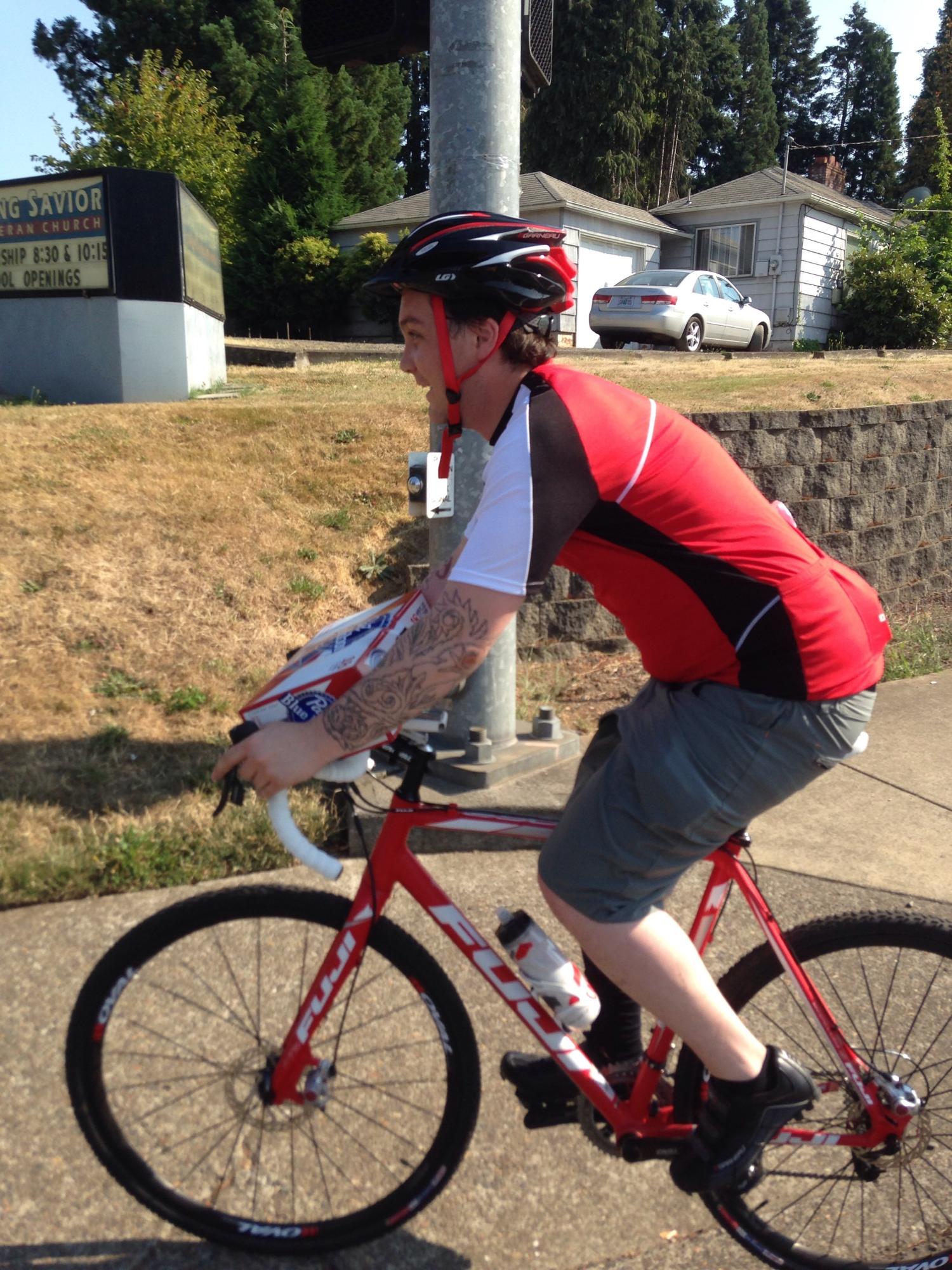 2014 Fuji Cross 1.3 cyclocross Red