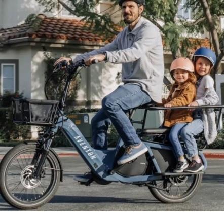 2023 Aventón cargo bike Blue