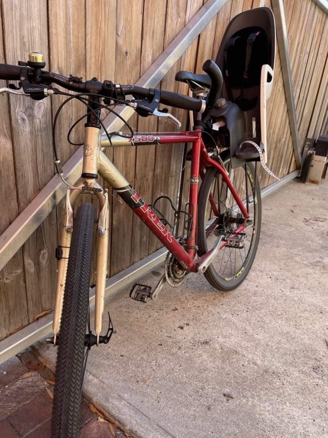 2005 Trek 7500 FX Red and Yellow or Gold