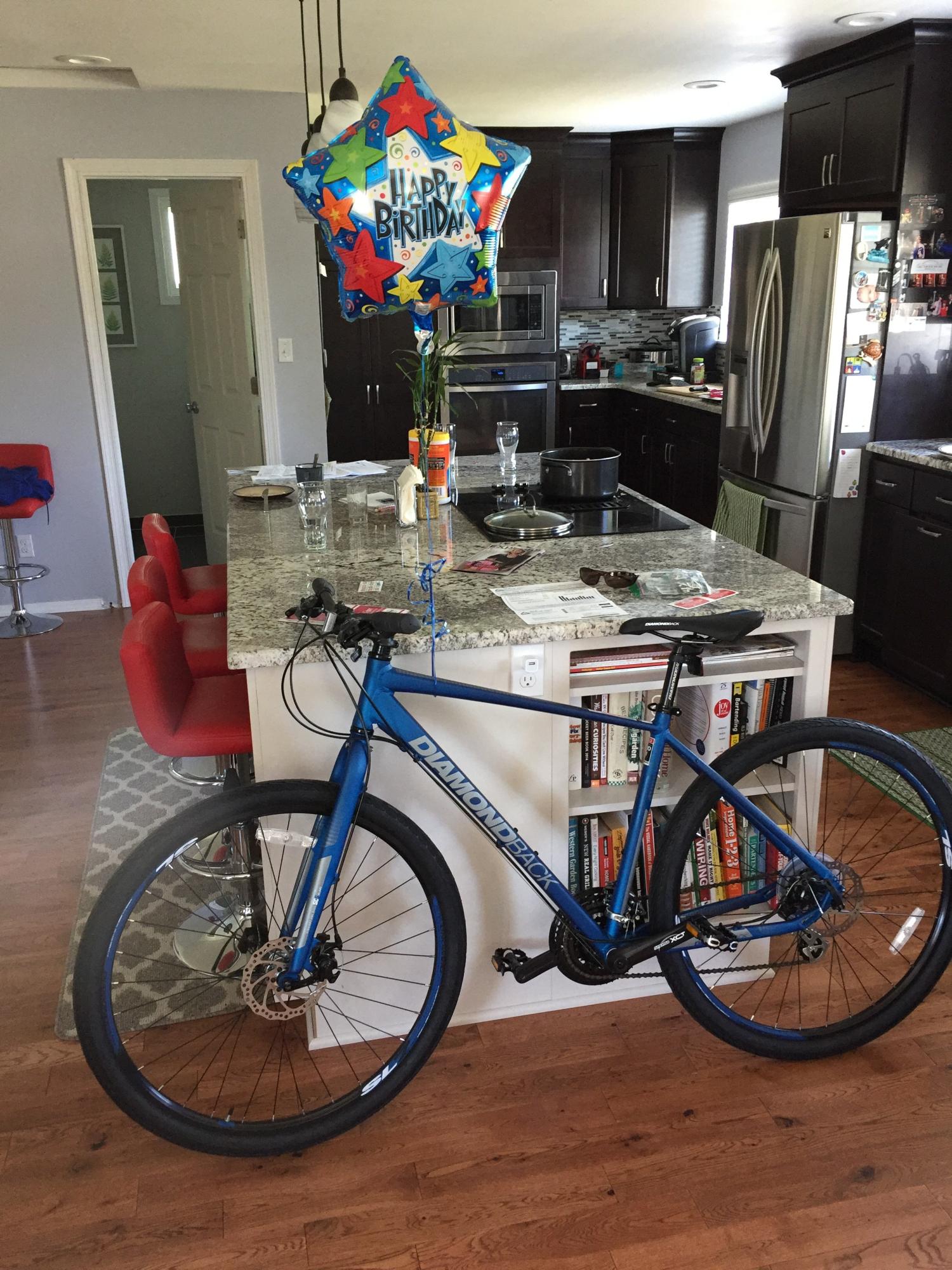 2016 Diamondback Trace Street Hybrid Blue