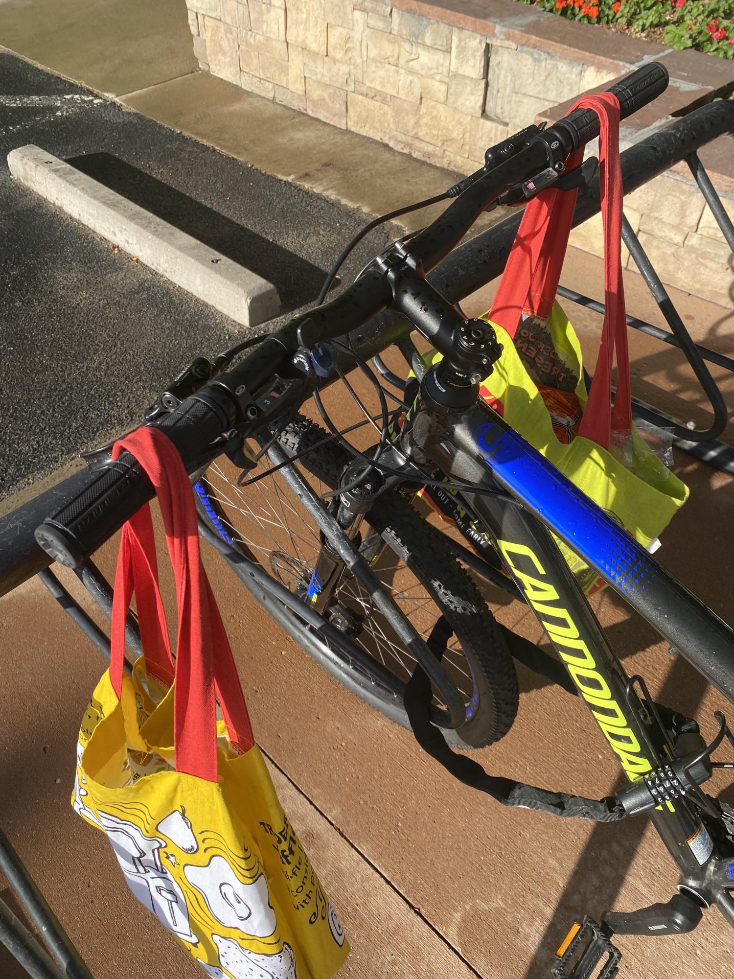Cannondale Trail 5 Blue, Black, and Yellow or Gold