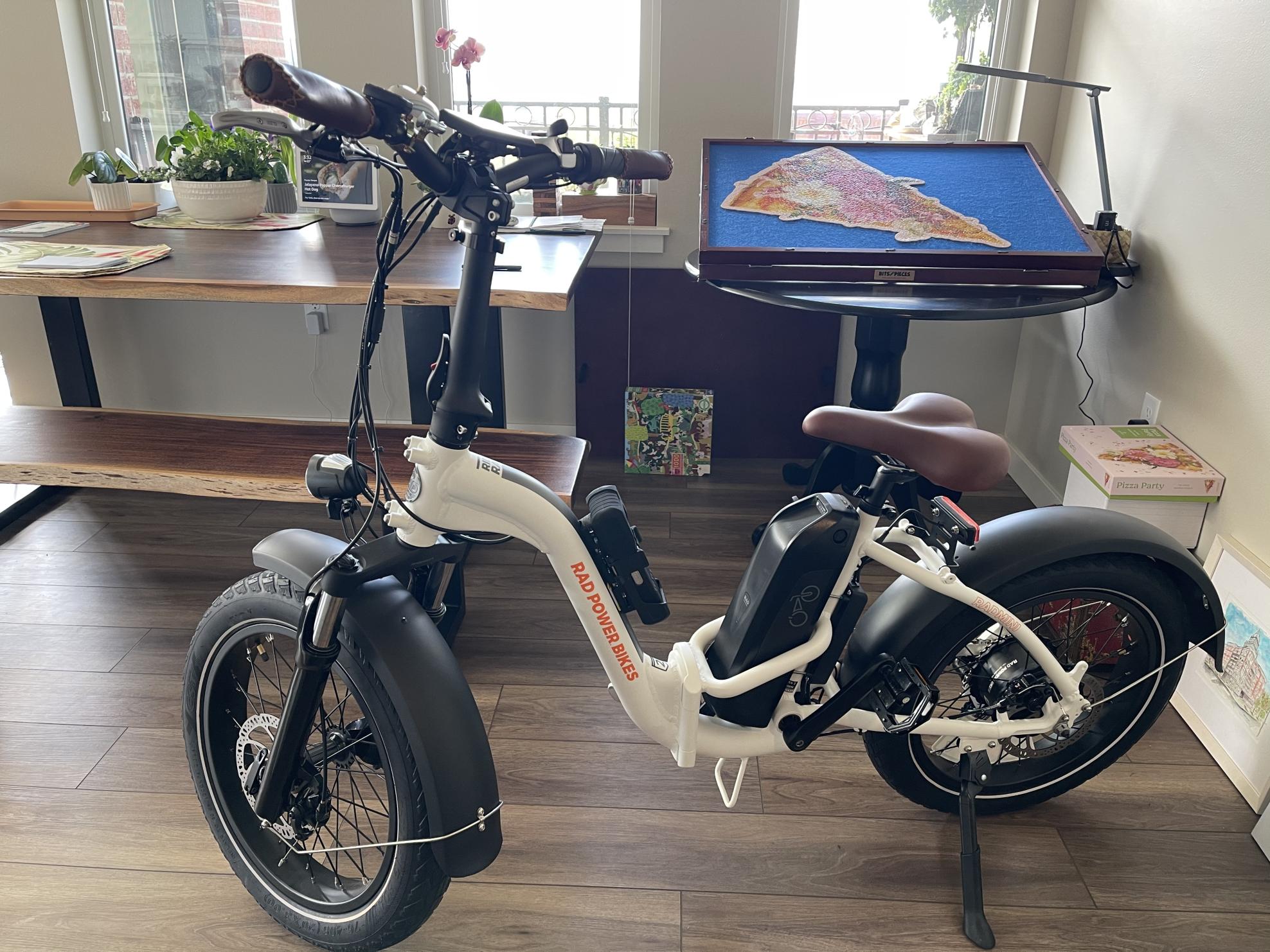 2021 Rad Power Bikes RadMini Step Thru White