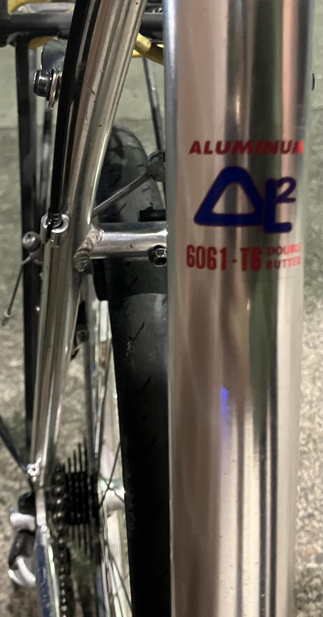 1997 Univega Alpina 800-S Silver, gray or bare metal