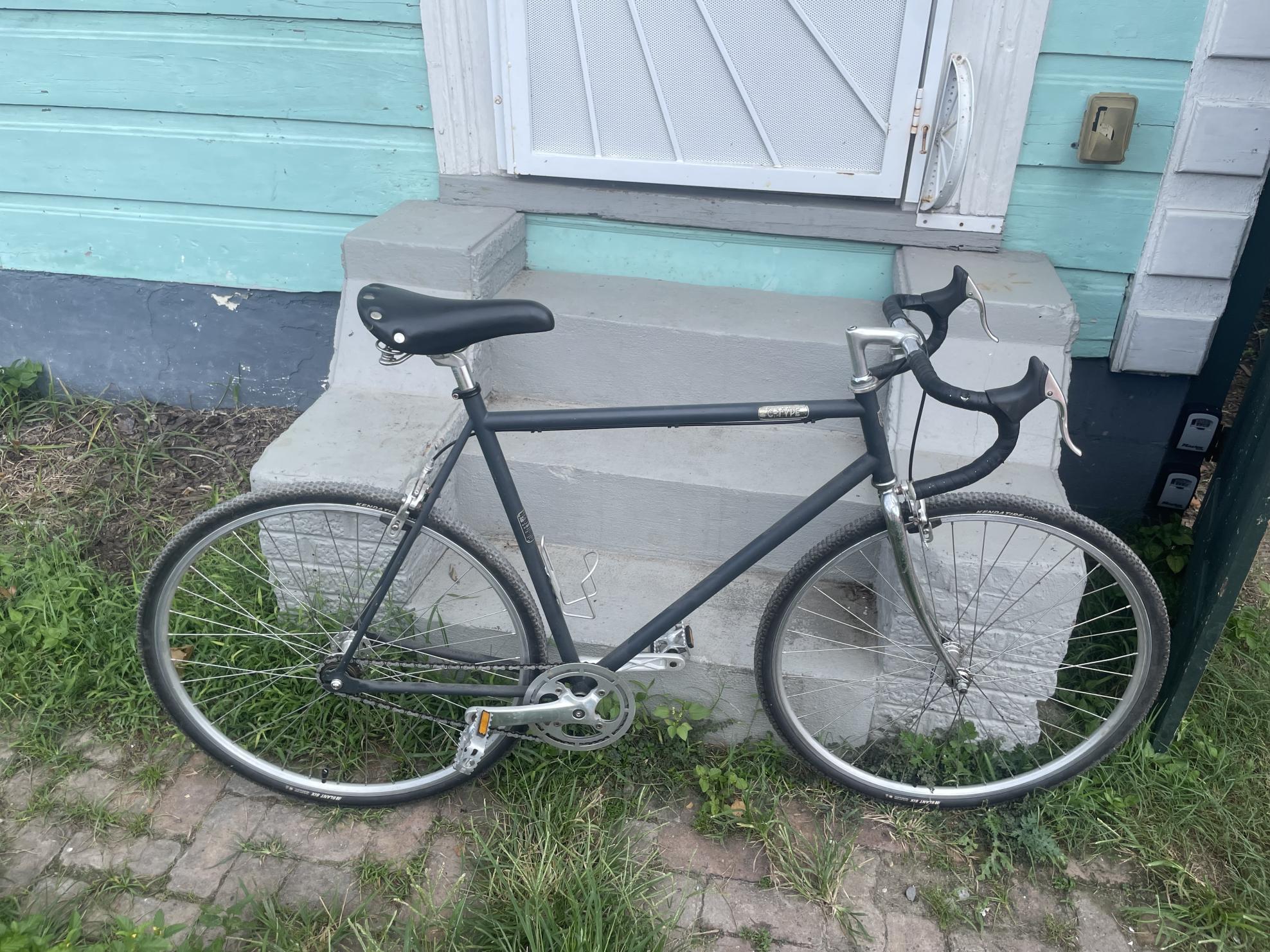 Detroit Bikes C-type Silver, gray or bare metal