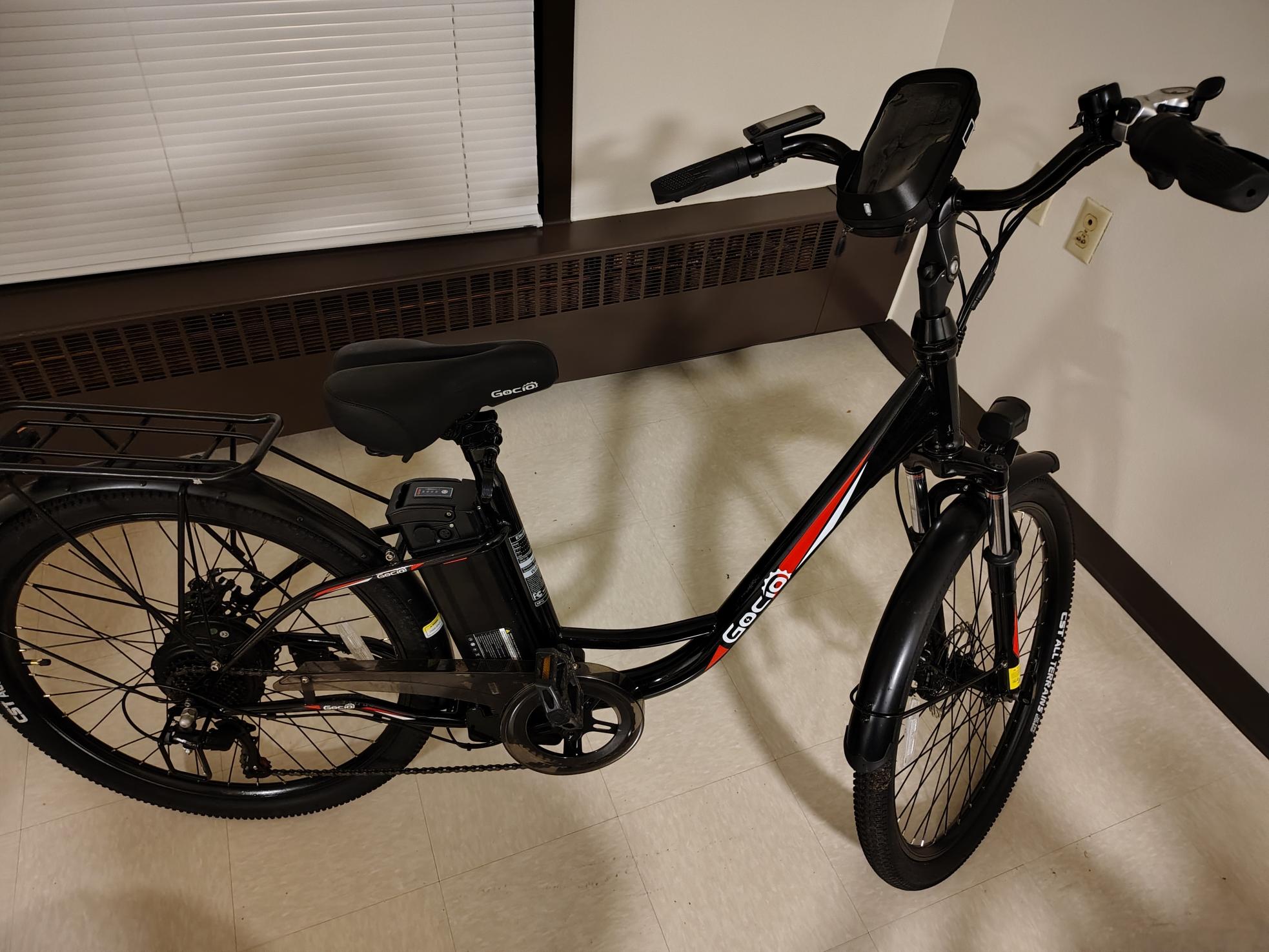 2024 Shenzhen Vanpowers Intelligent Technology Co., Ltd. Step Thru Black, Red, and White