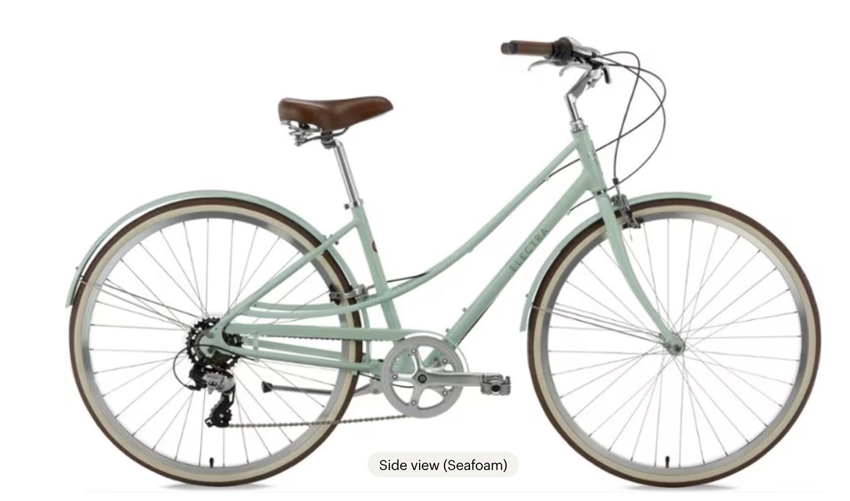 2021 Electra Women's Loft 7D Seafoam Medium Black