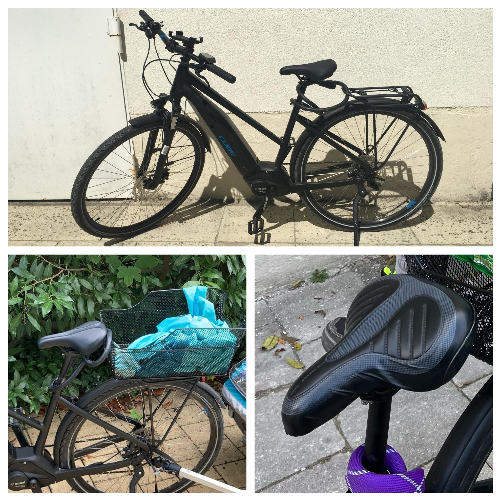 2019 Cube Touring Hybrid One 500 Black and Blue