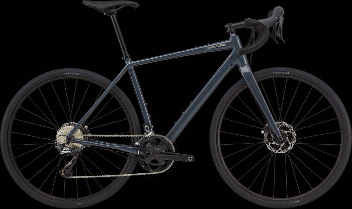2021 Cannondale Topstone 1 Alloy Silver, gray or bare metal