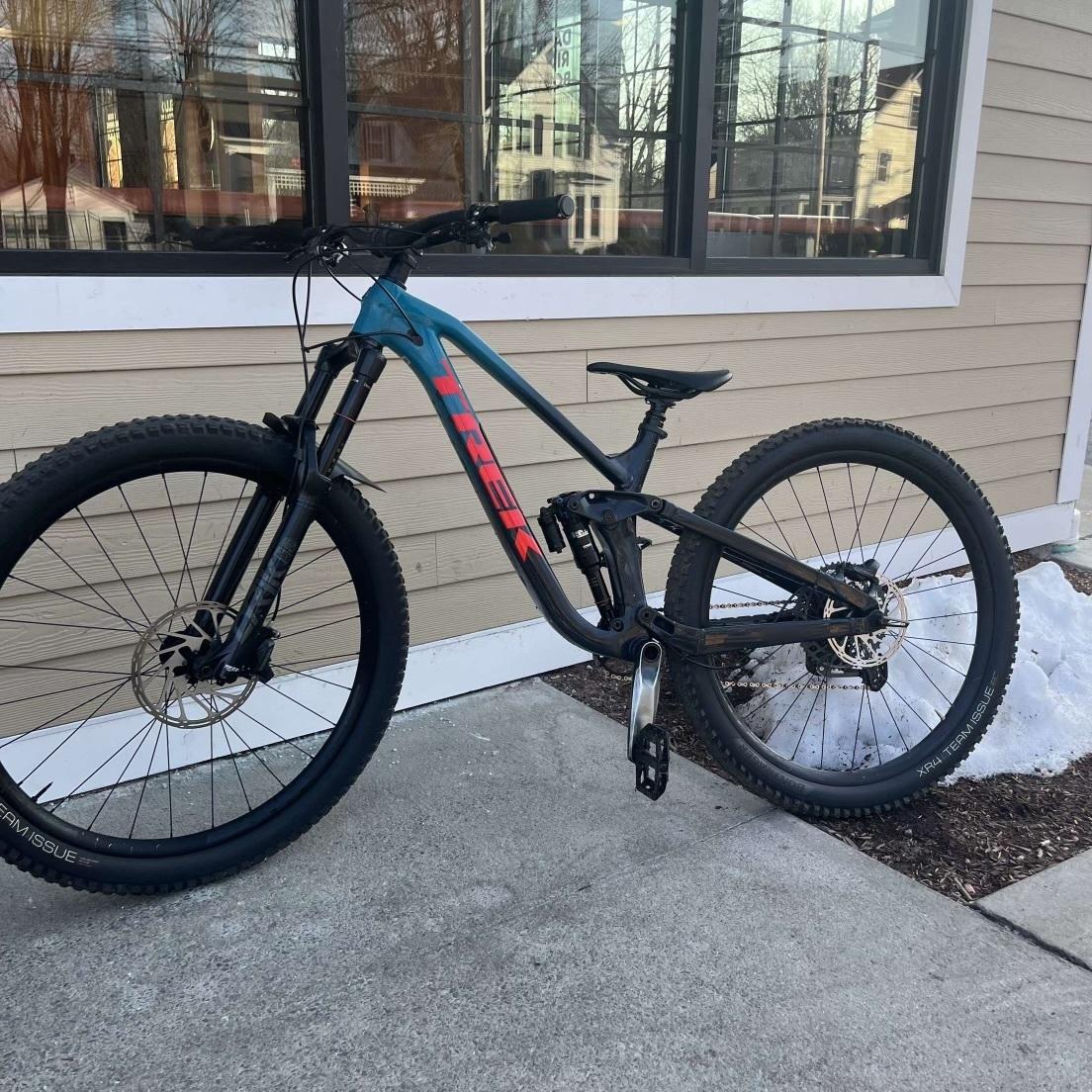 2022 Trek Teal, Black, and Orange