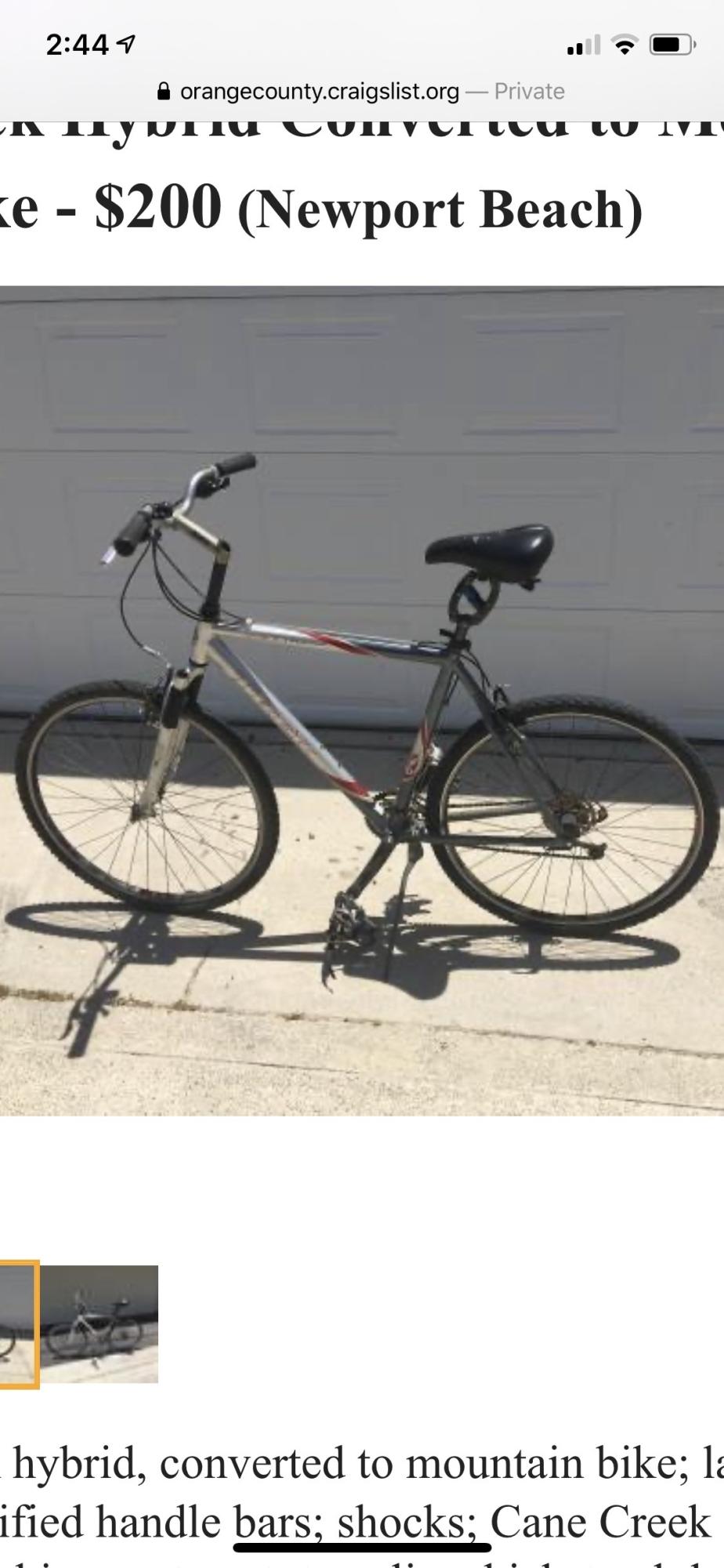 Trek Silver, gray or bare metal