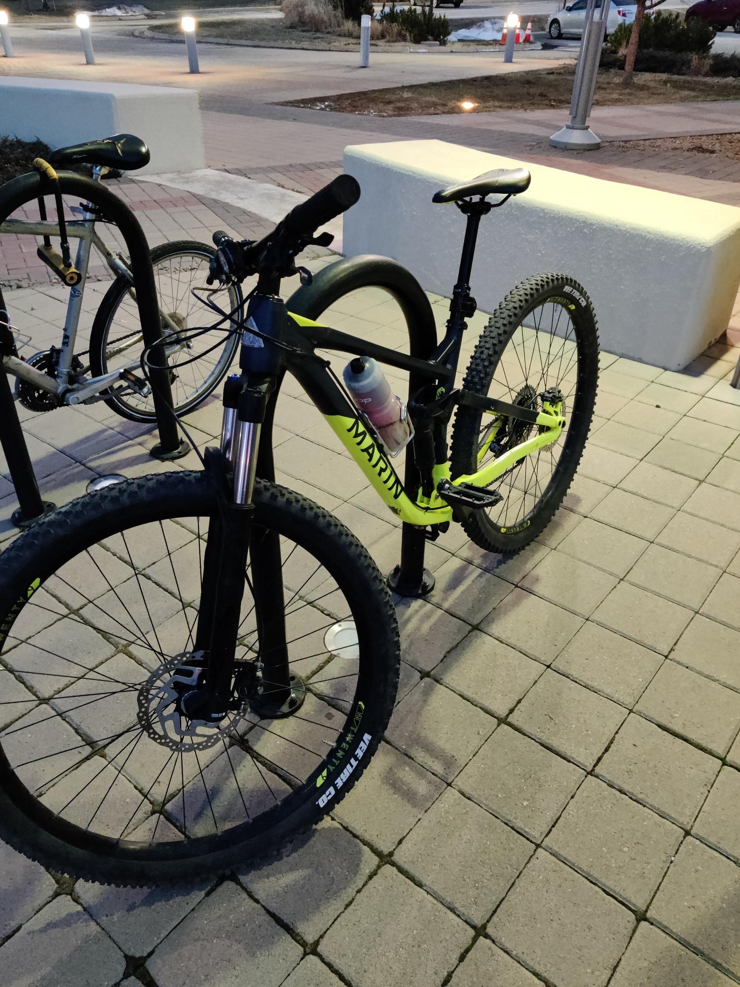 2019 Marin Bikes Rift zone 2 Green and Blue