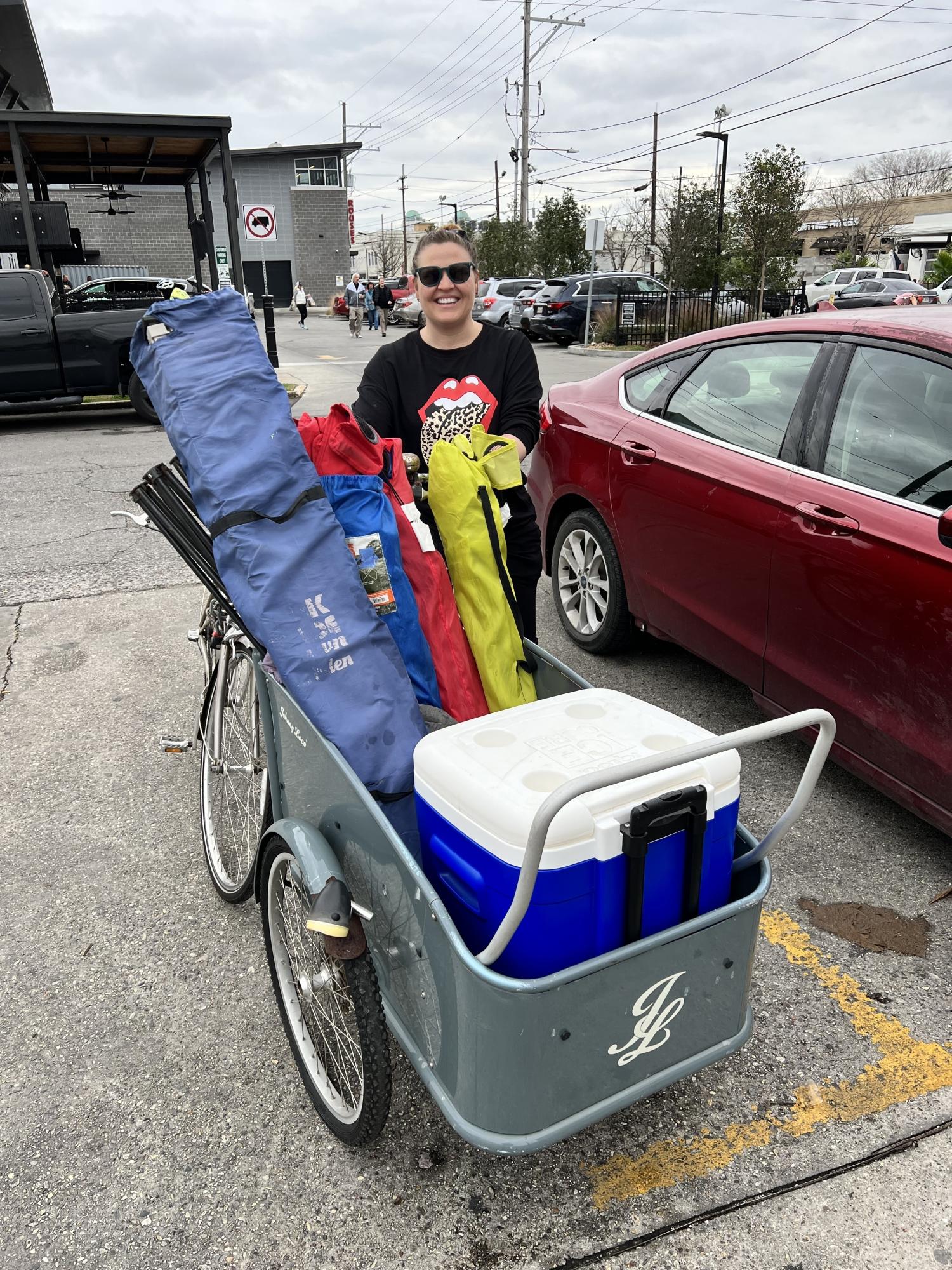Johnny Loco Dutch Cargo Bikes cargo tricycle (front storage) Blue